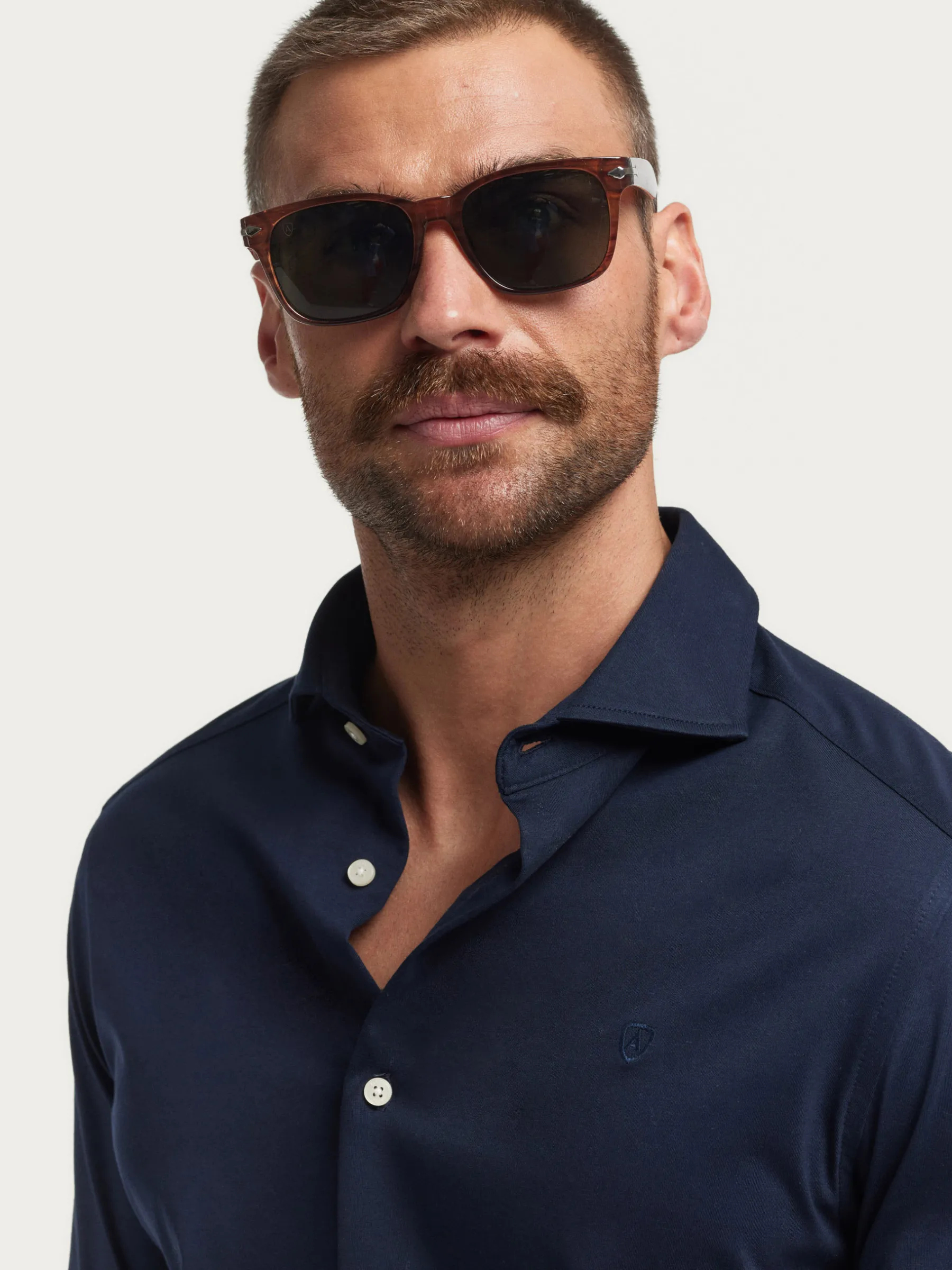 Store CAMISA PUNTO ELASTICO Hombre Casual