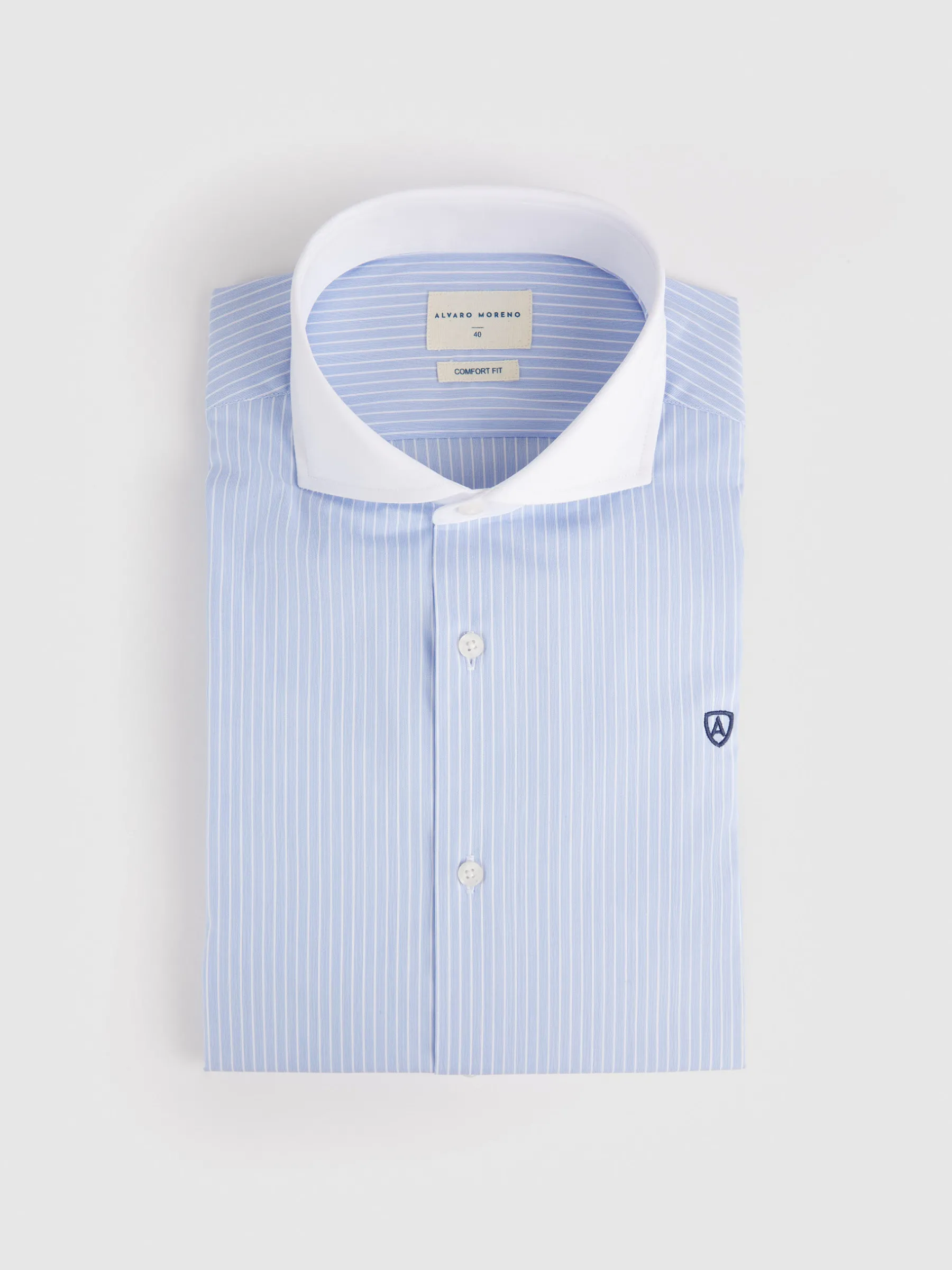 Fashion CAMISA RAYAS C. BLANCO Hombre Camisas Vestir | Camisas Vestir