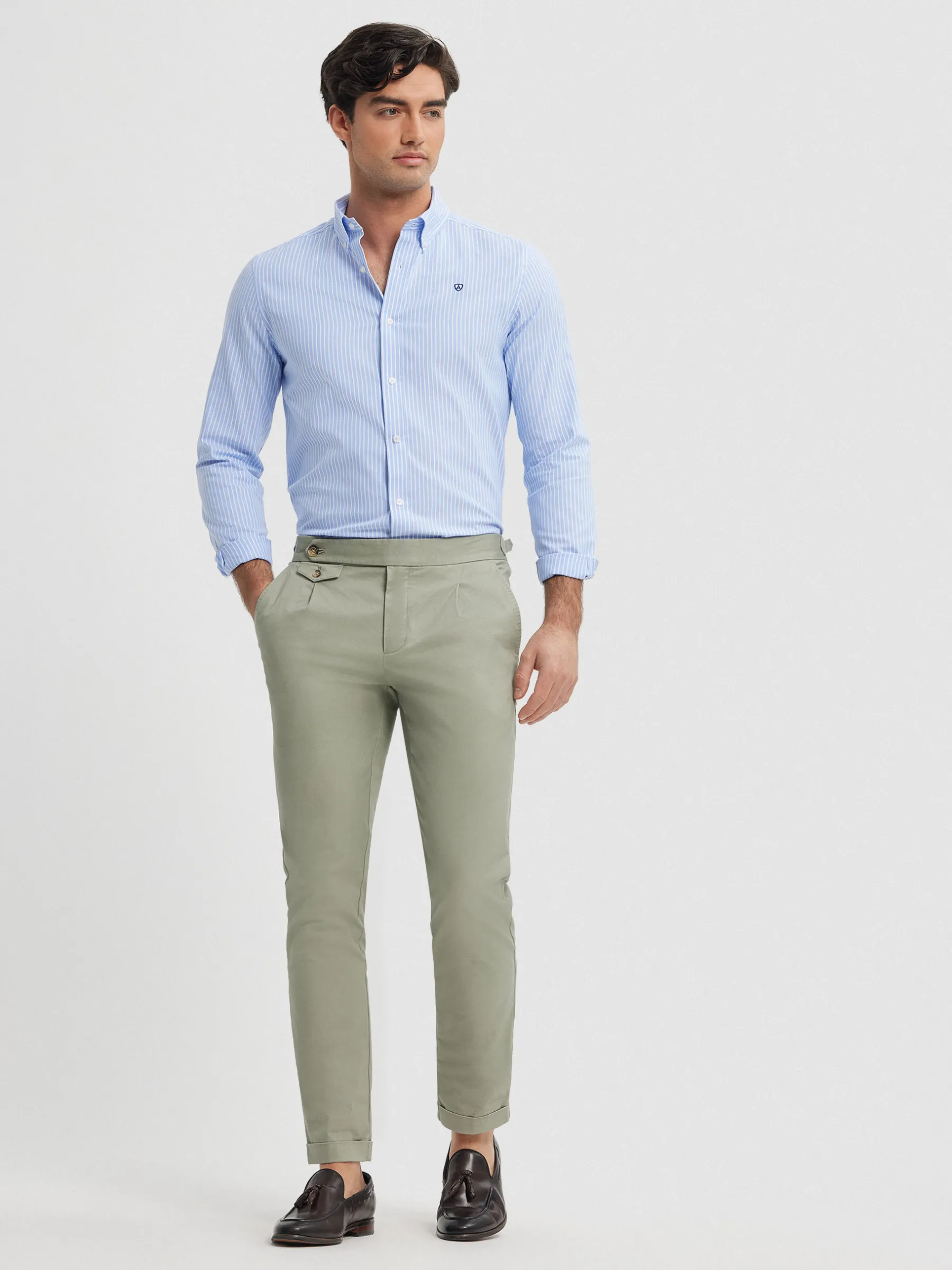 Store CAMISA RAYAS DUTTON Hombre Camisas Vestir | Camisas Vestir