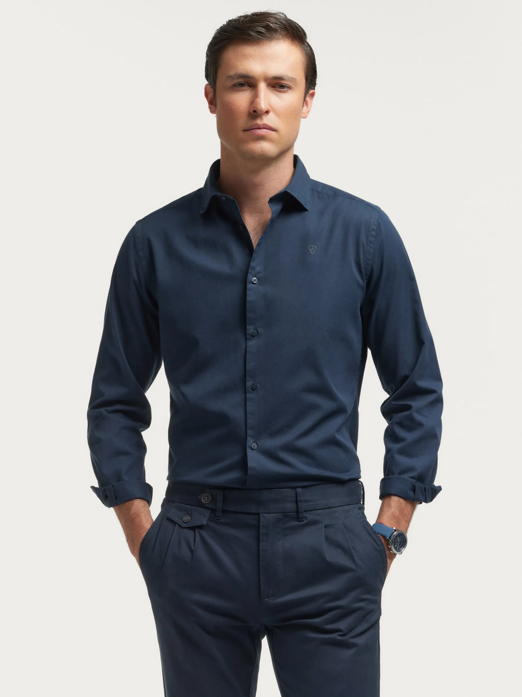 Clearance CAMISA TWILL DYE Hombre Casual