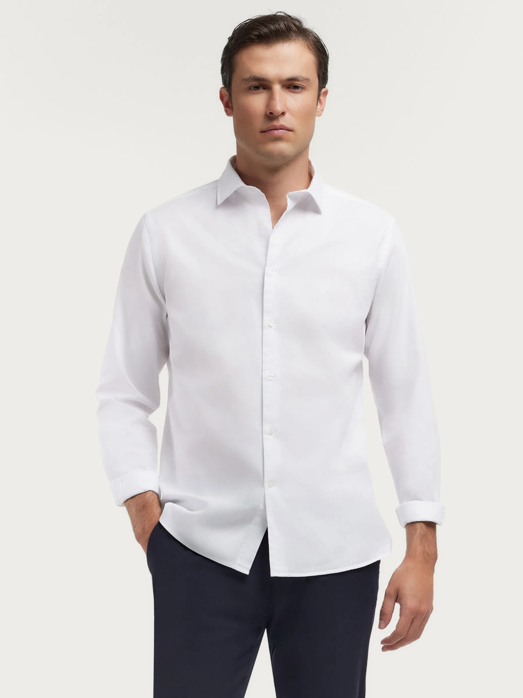 Best CAMISA TWILL DYE Hombre Casual