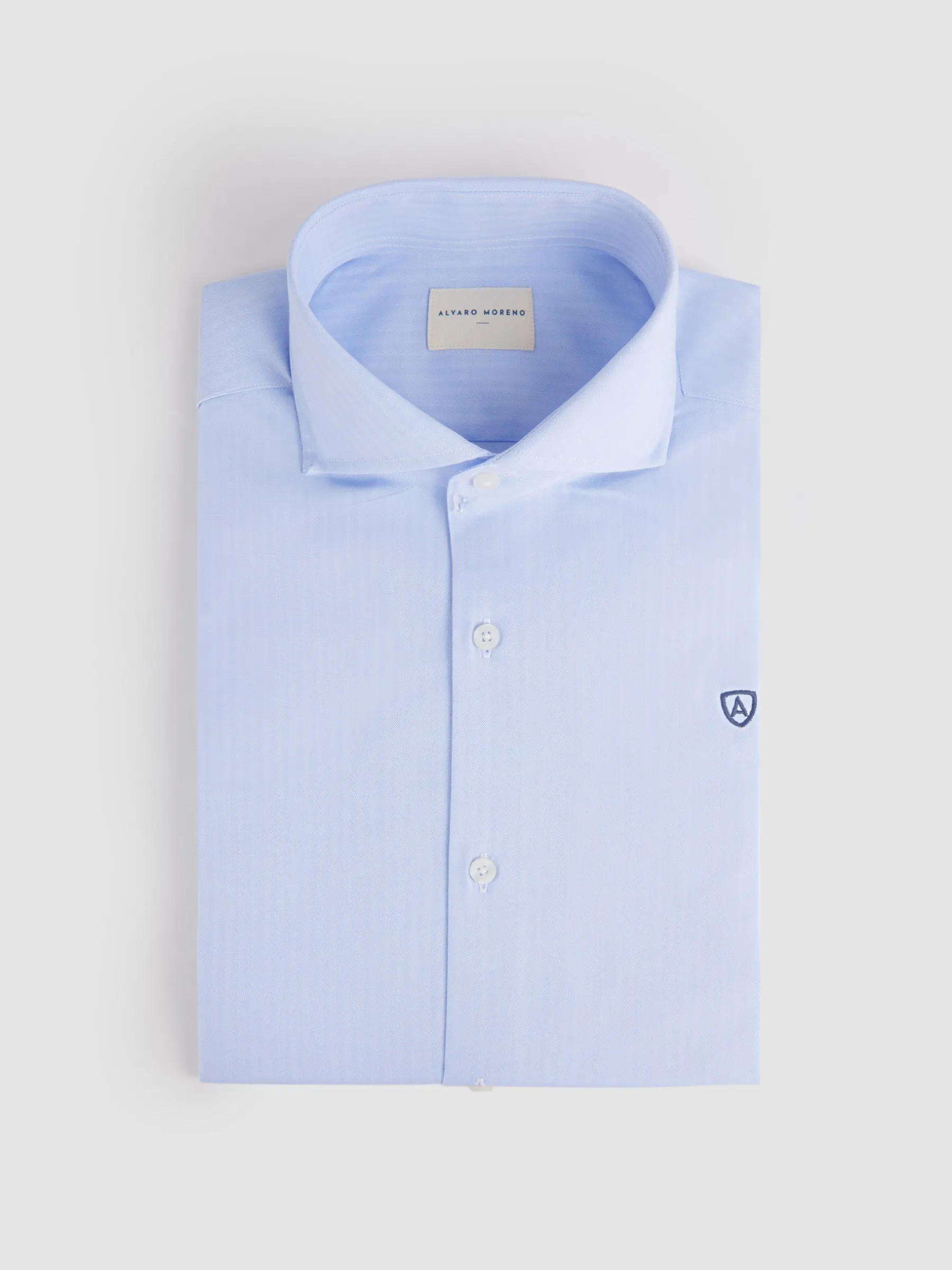 Store CAMISA VESTIR HERRINGBONE Hombre Camisas Vestir | Camisas Vestir