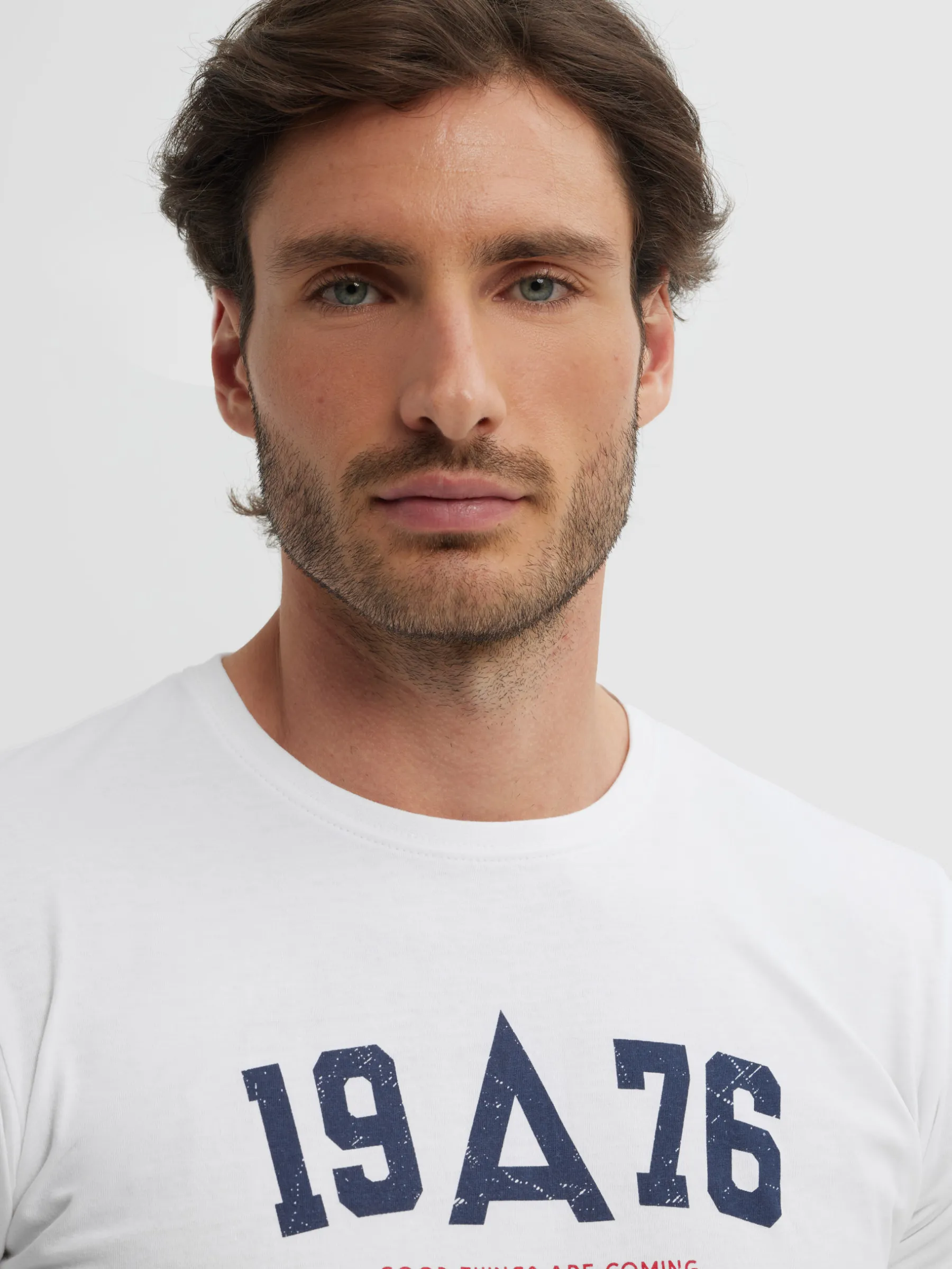 New CAMISETA COLLEGE Hombre Camisetas