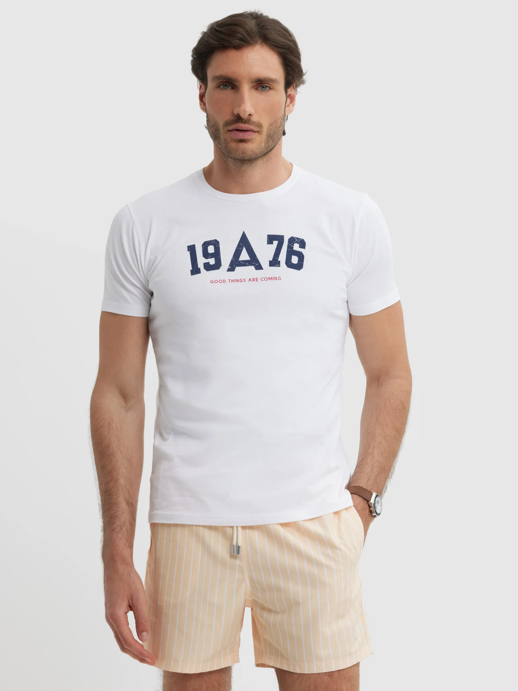 New CAMISETA COLLEGE Hombre Camisetas