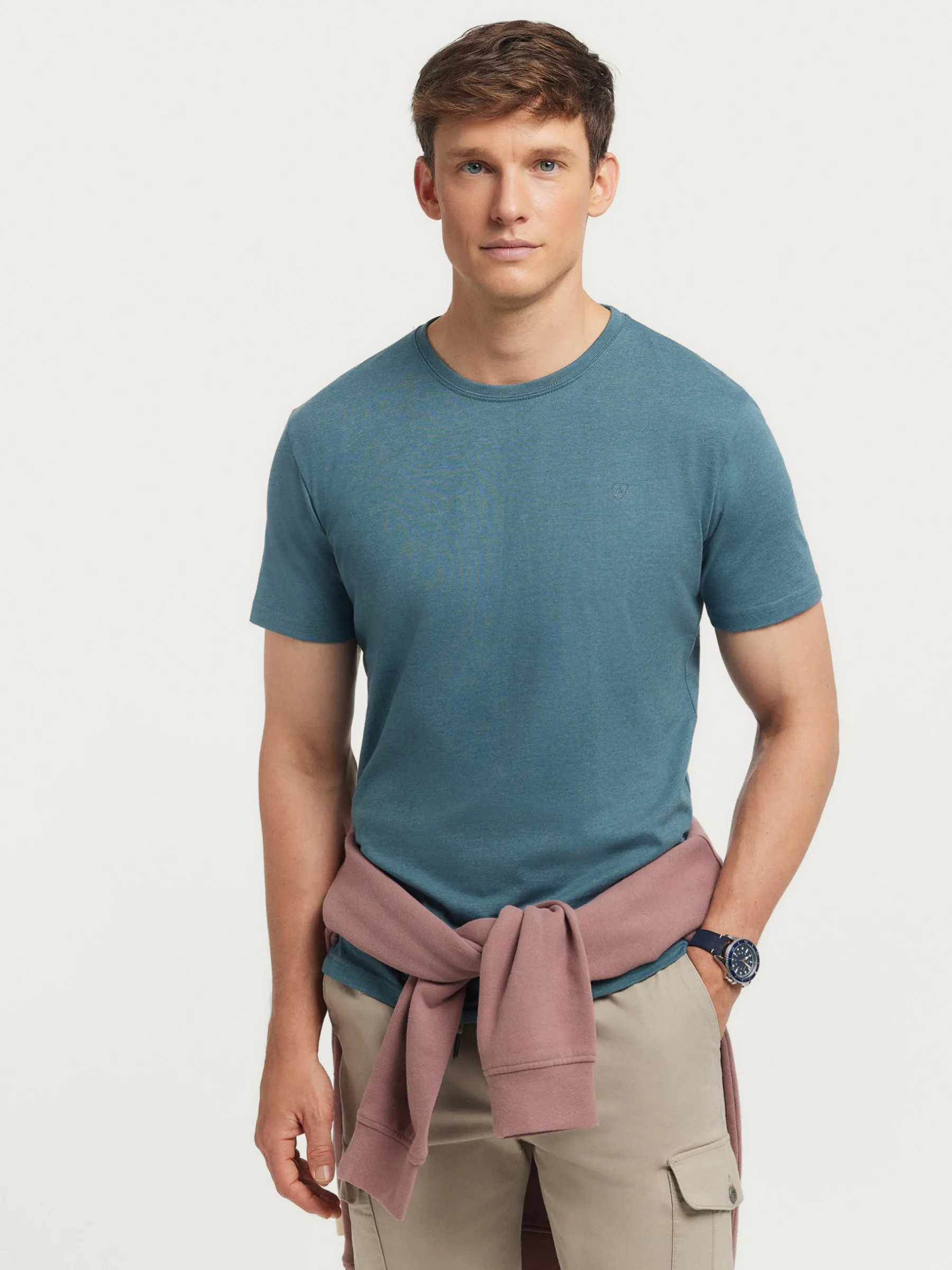 Clearance CAMISETA MELANGE Hombre Camisetas