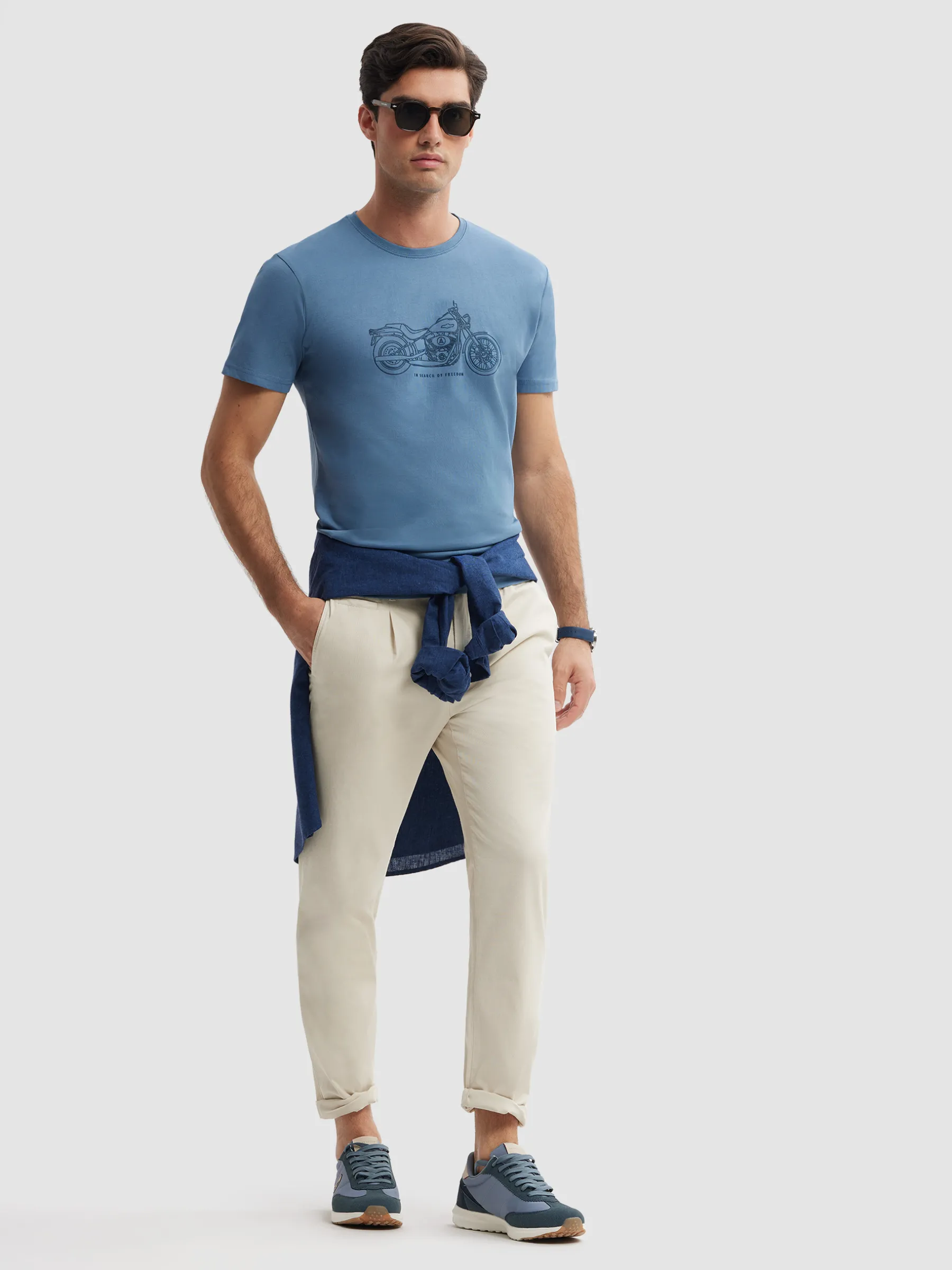 Sale CAMISETA MOTORCYCLE Hombre Camisetas