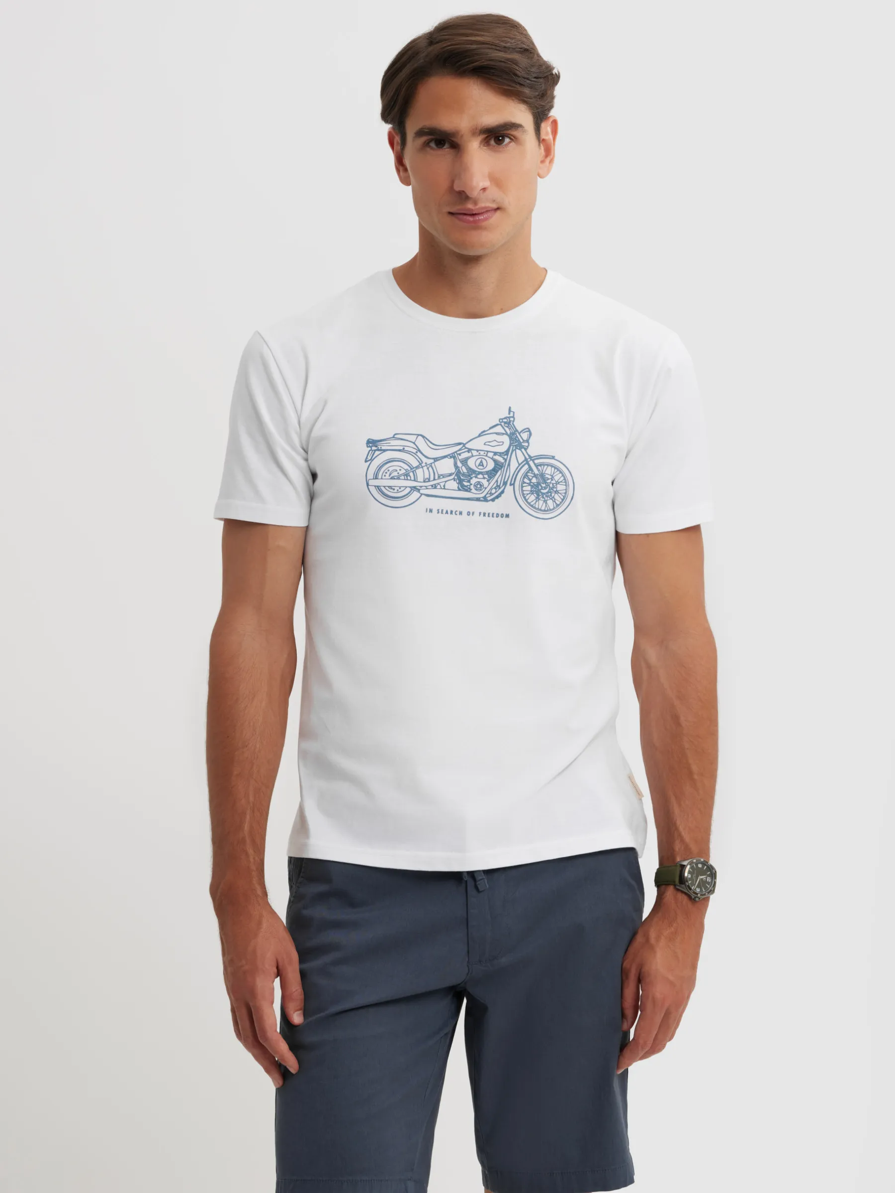 New CAMISETA MOTORCYCLE Hombre Camisetas