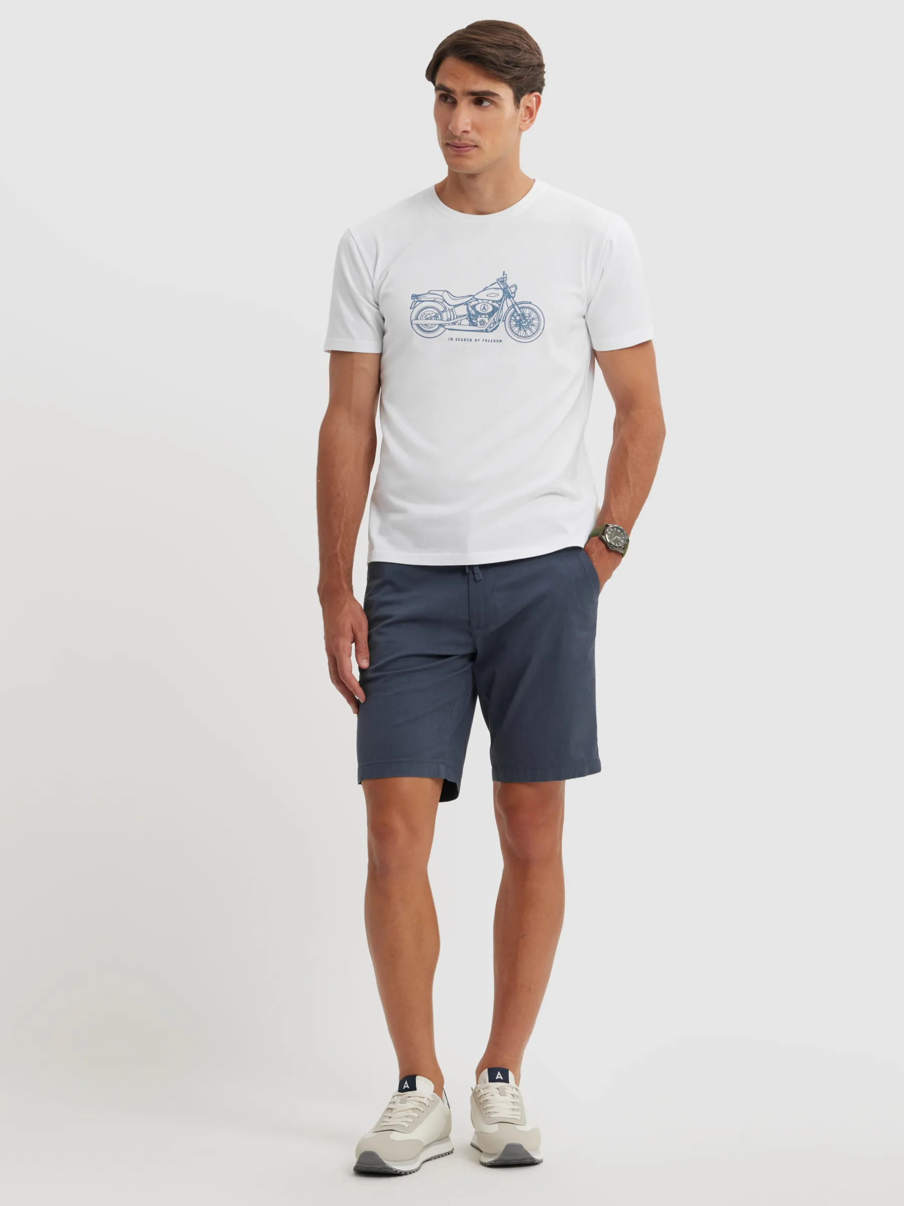 New CAMISETA MOTORCYCLE Hombre Camisetas