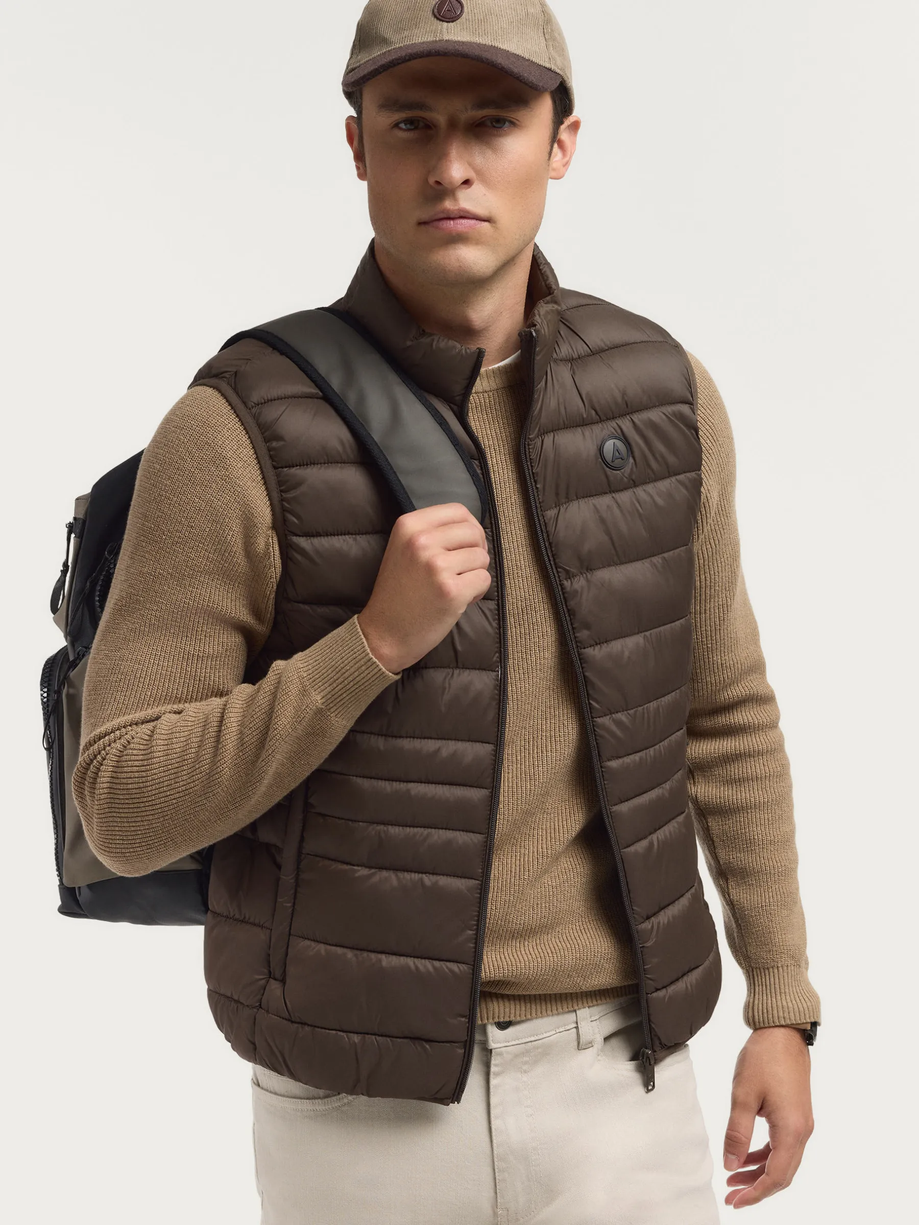 Fashion CHALECO MORRISON MARRÓN Hombre Chalecos