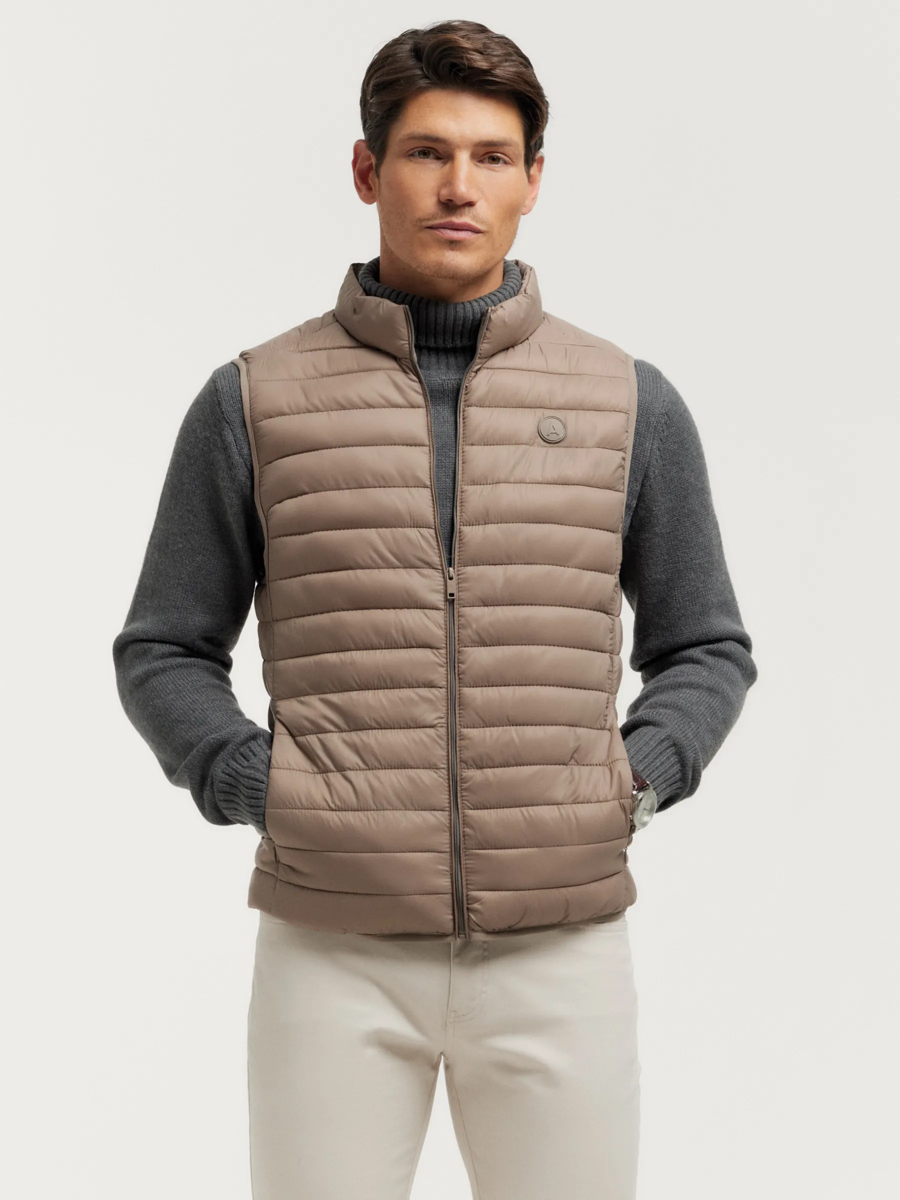 New CHALECO NIRO Hombre Chalecos