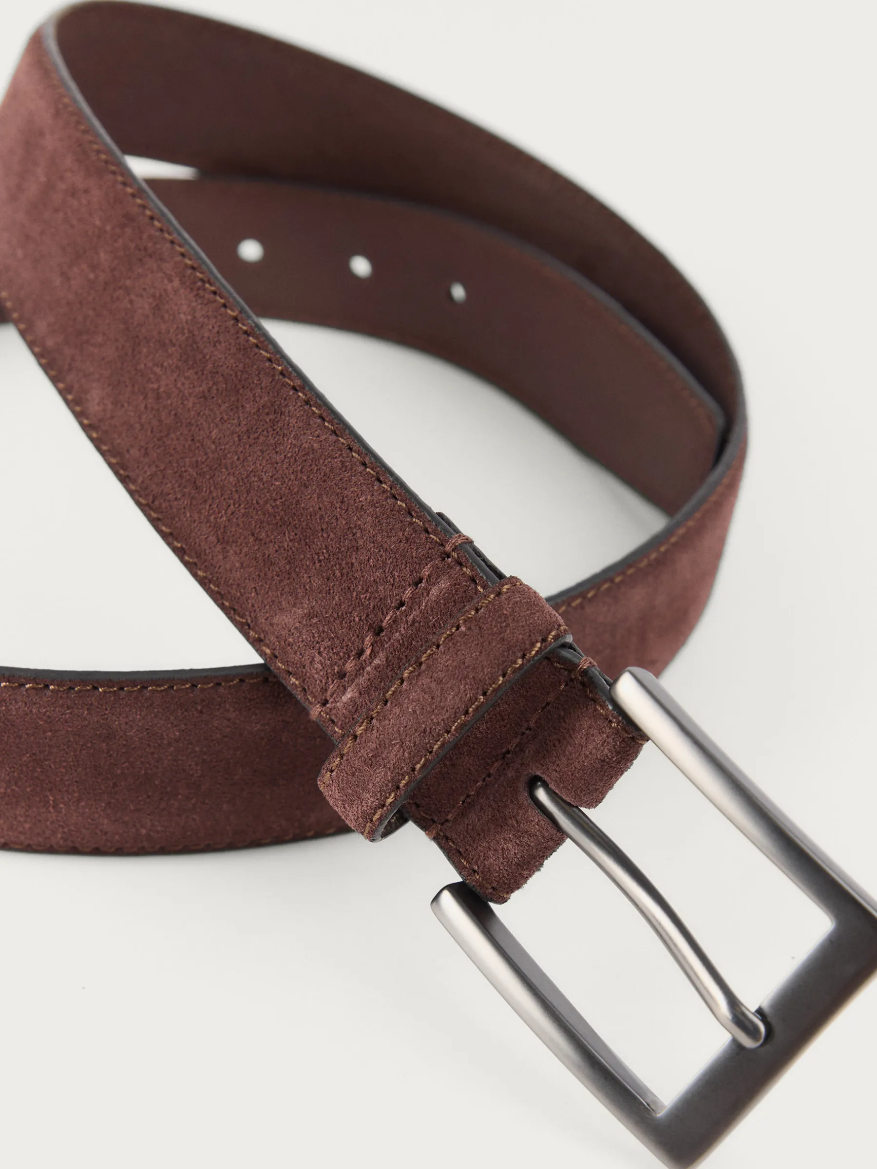 Flash Sale CINTURON ANTE VESTIR MARRÓN Hombre Cinturones