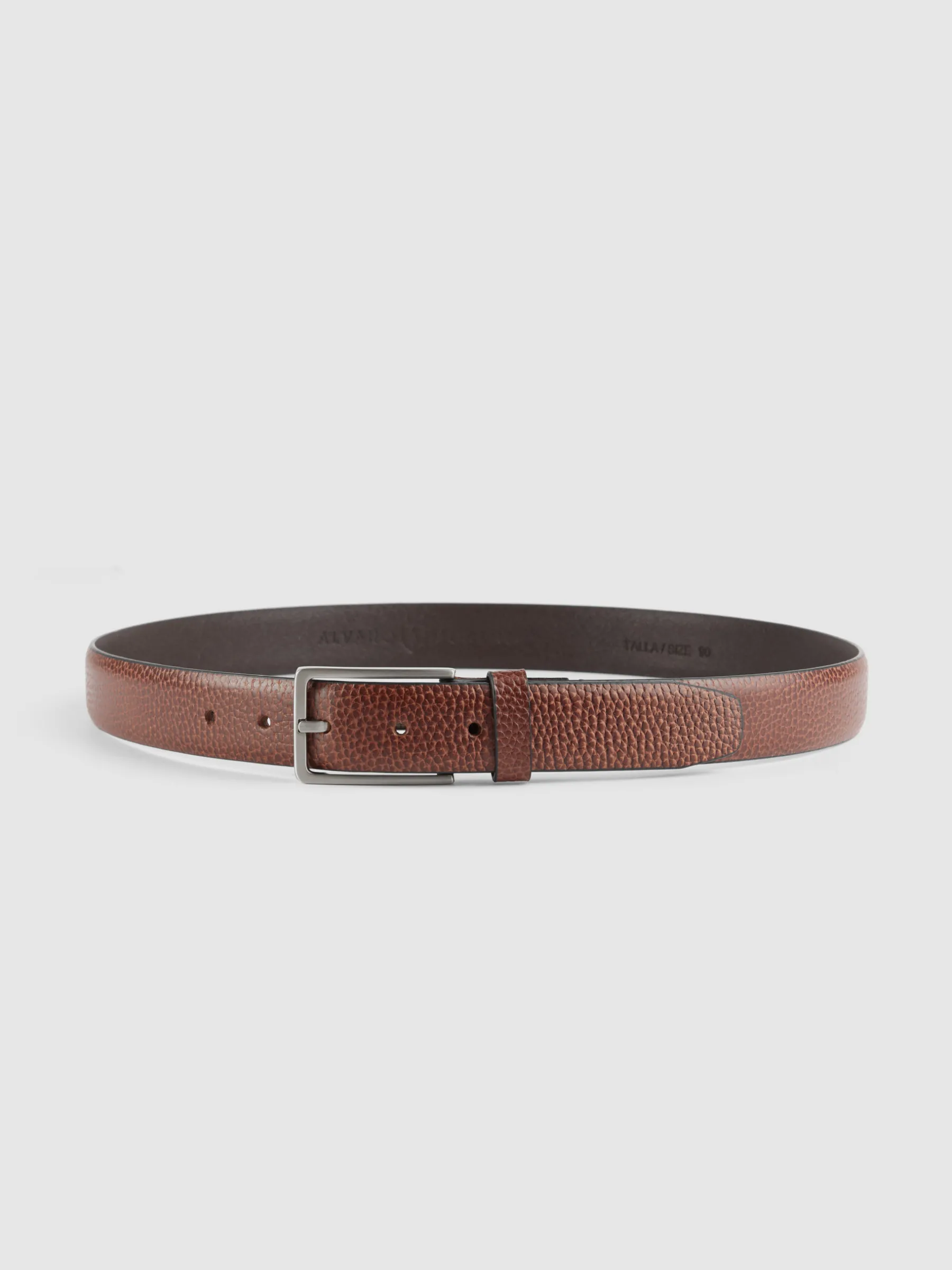 Clearance CINTURON VESTIR LEATHER MARRÓN Hombre Cinturones