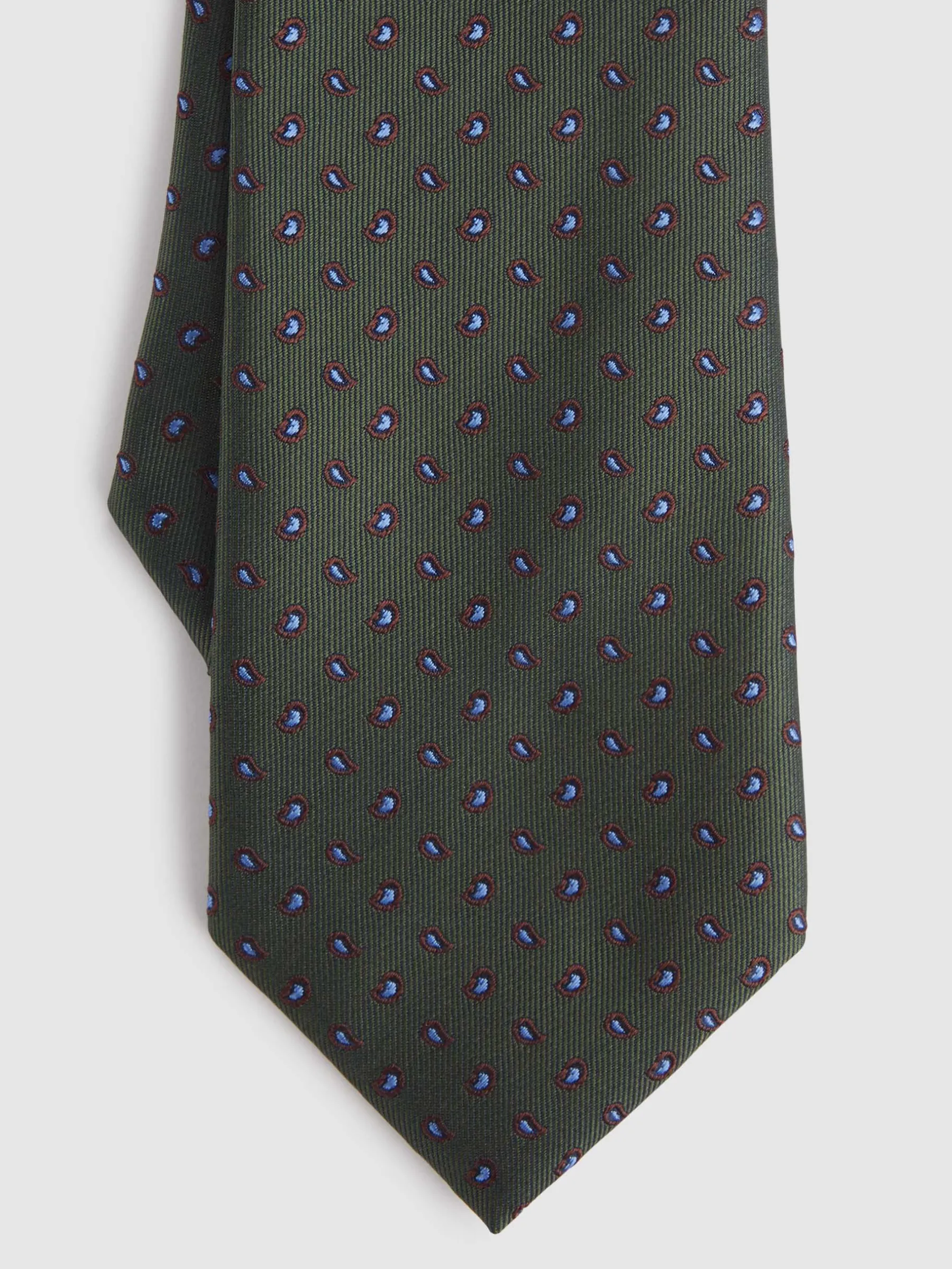 Discount CORBATA JACQUARD MF VERDE Hombre Corbatas | Corbatas