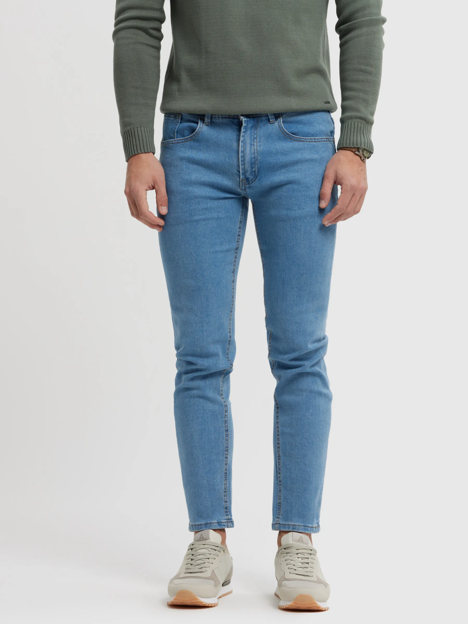 Cheap DENIM SKINNY Hombre Vaqueros