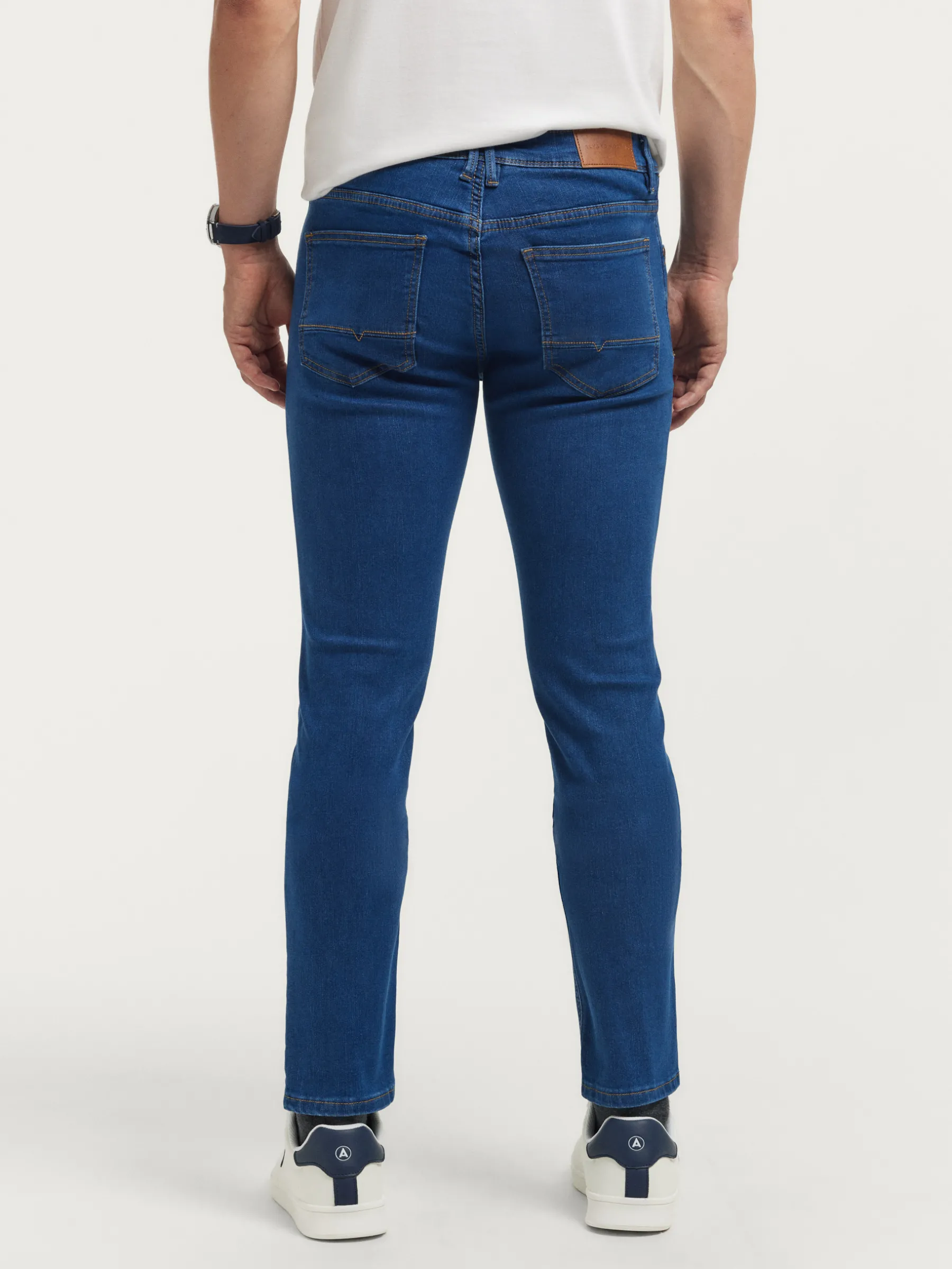 Cheap DENIM SLIM BASICO Hombre Vaqueros