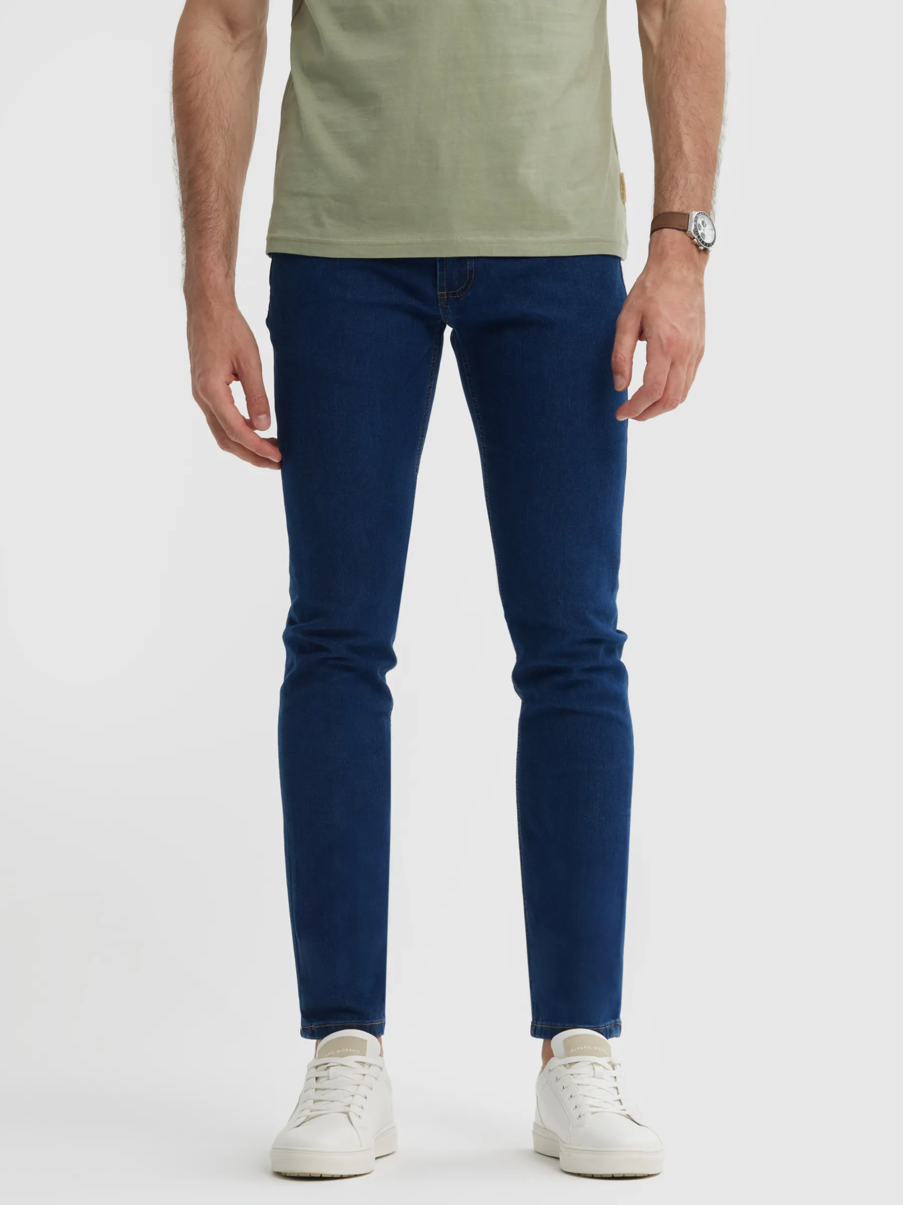 Hot DENIM SLIM BASICO Hombre Vaqueros