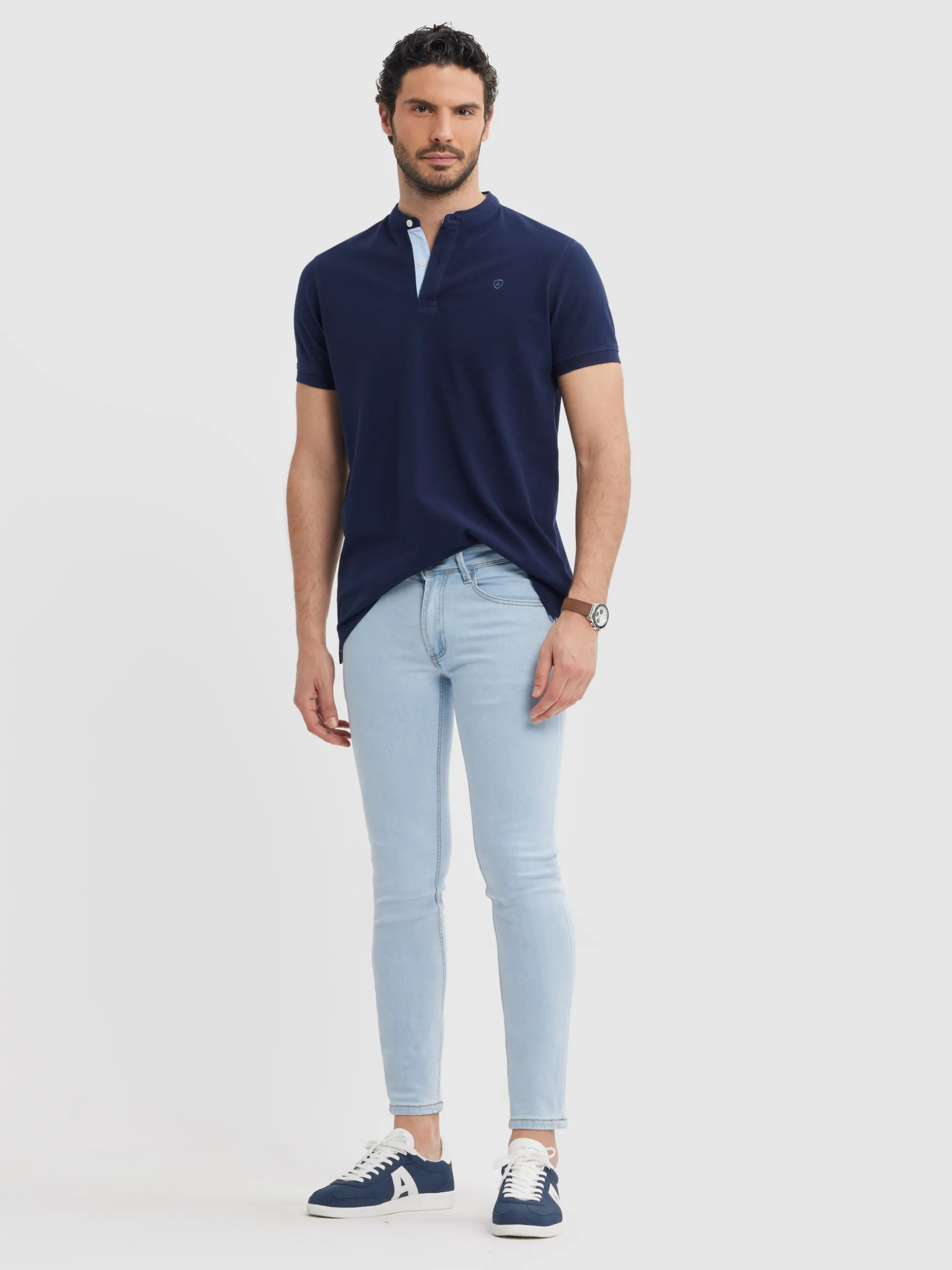 Online DENIM SLIM BASICO Hombre Vaqueros