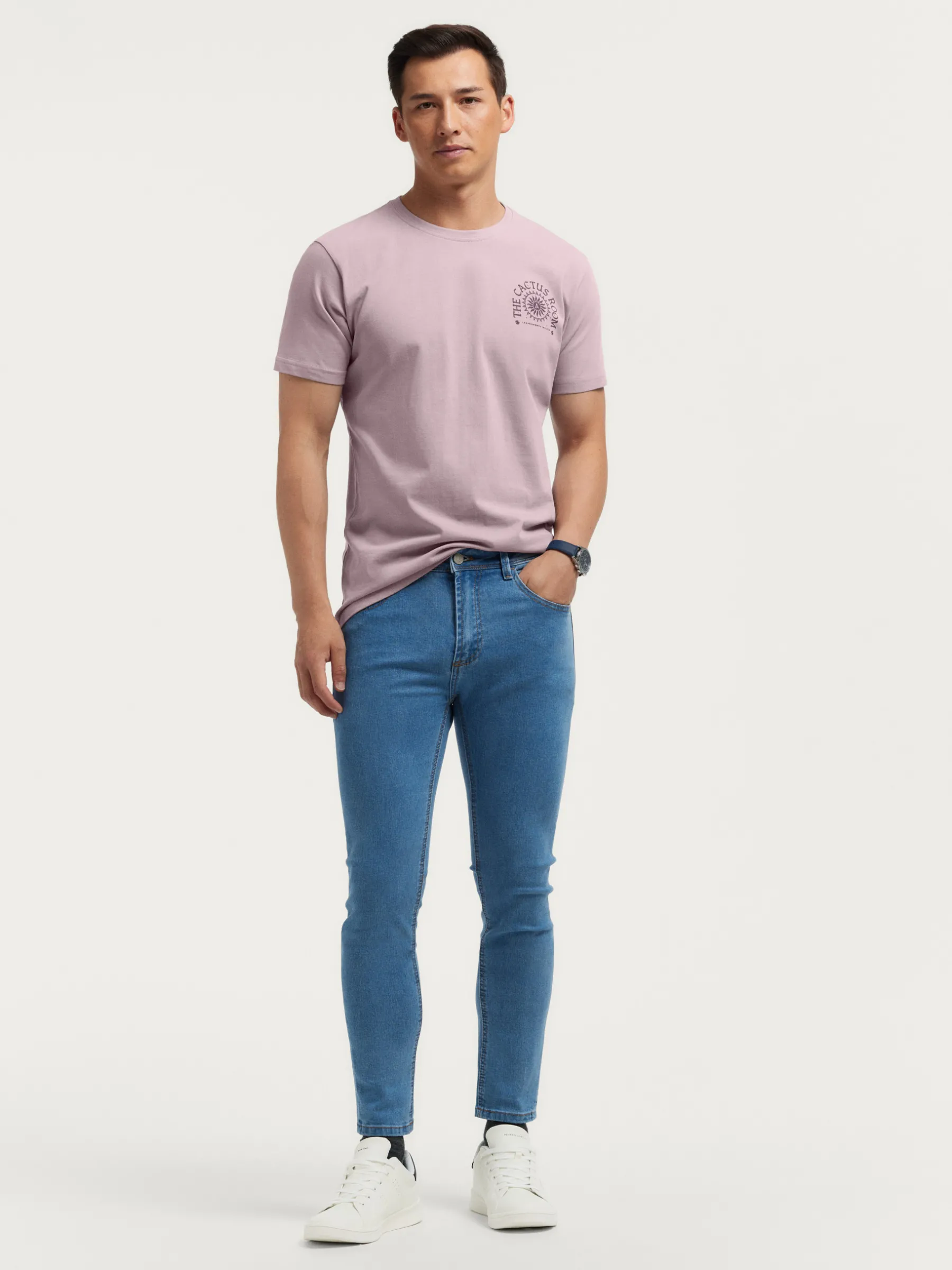 Cheap DENIM SUPER SKINNY Hombre Vaqueros