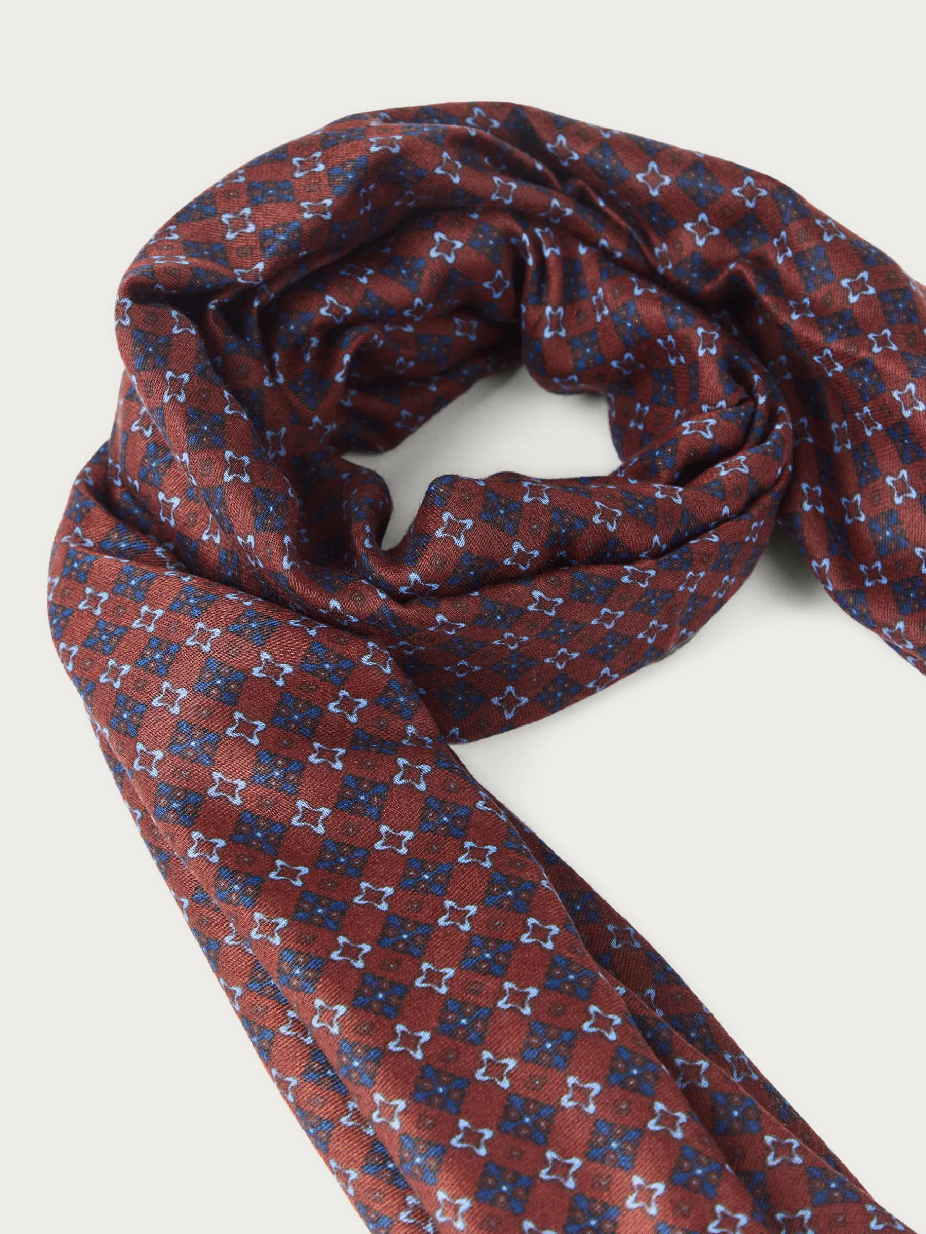 Shop FOULARD PRINT Hombre Foulares