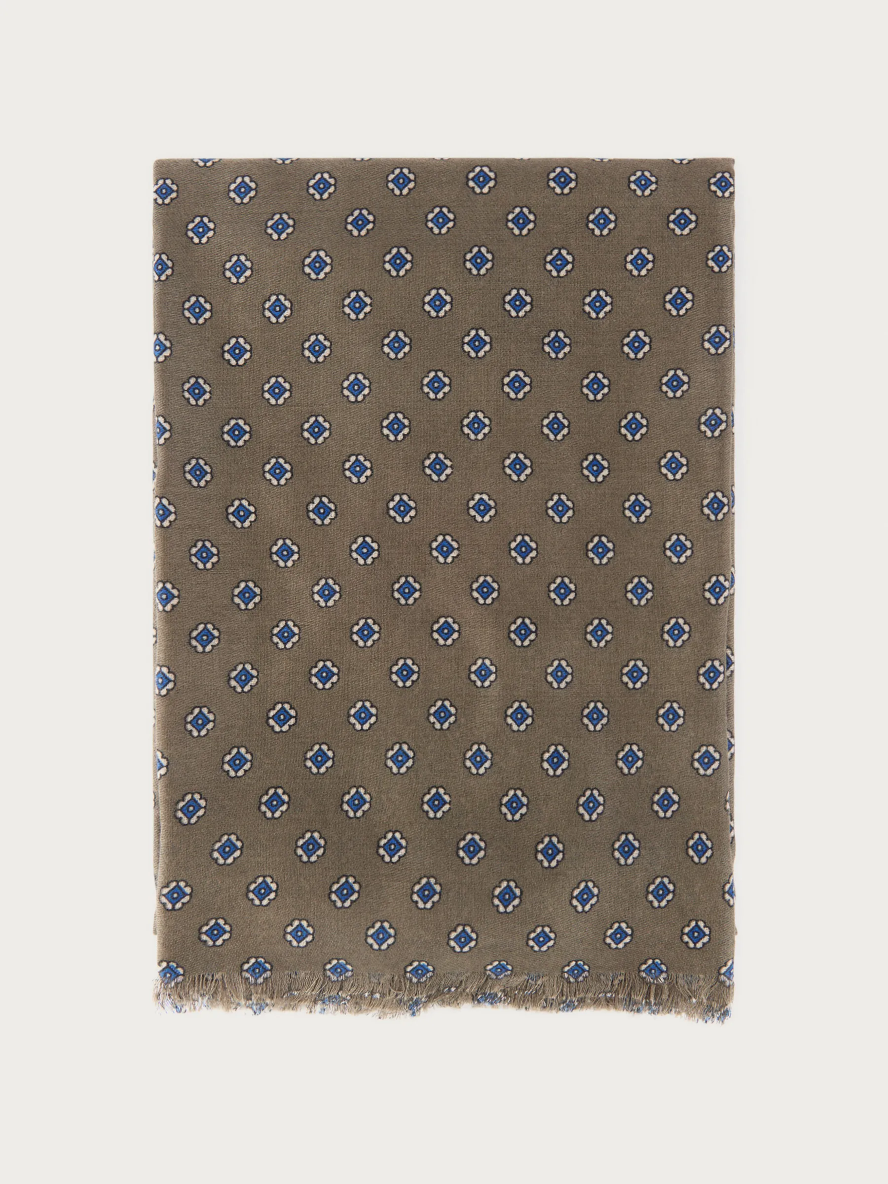 Flash Sale FOULARD PRINT MARRÓN Hombre Foulares