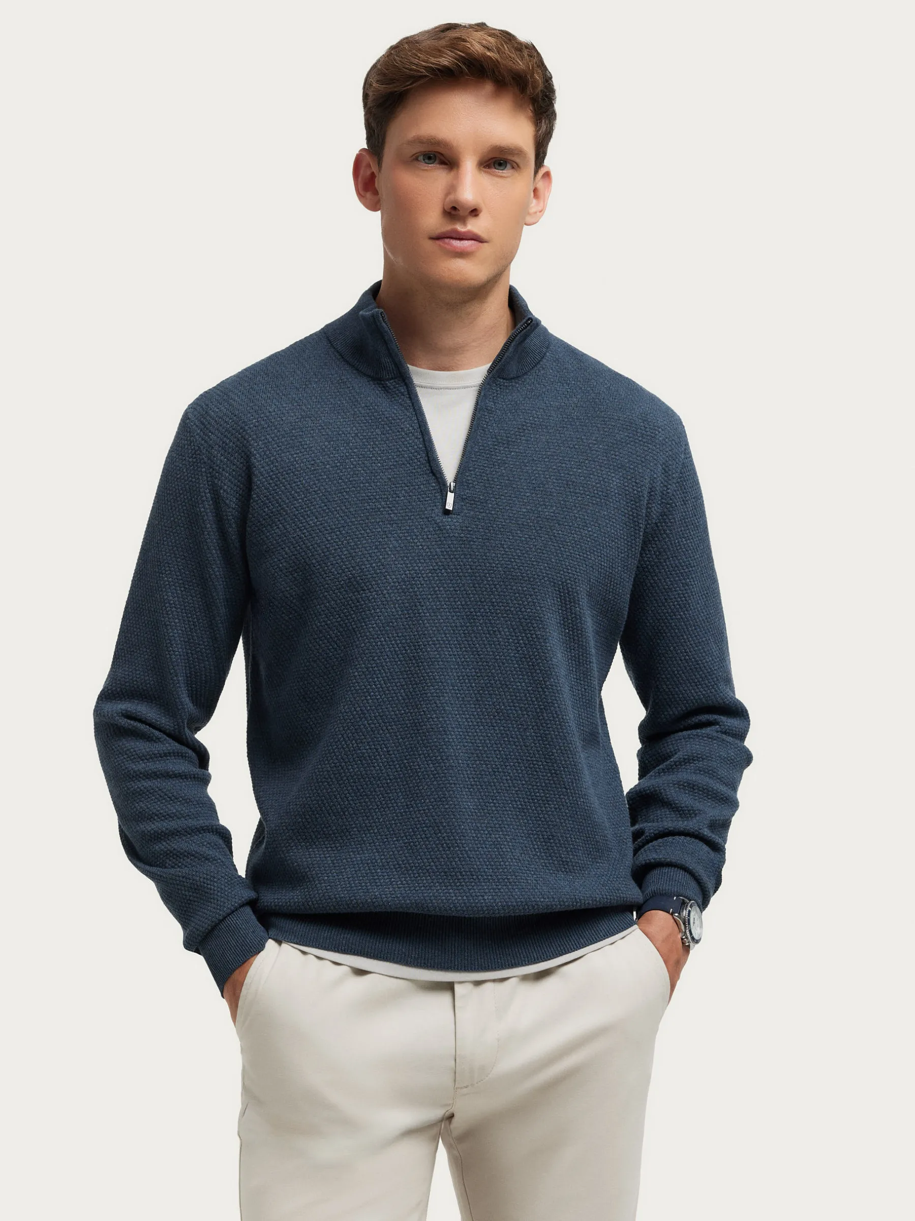 Discount JERSEY CREMALLERA Hombre Jerséis