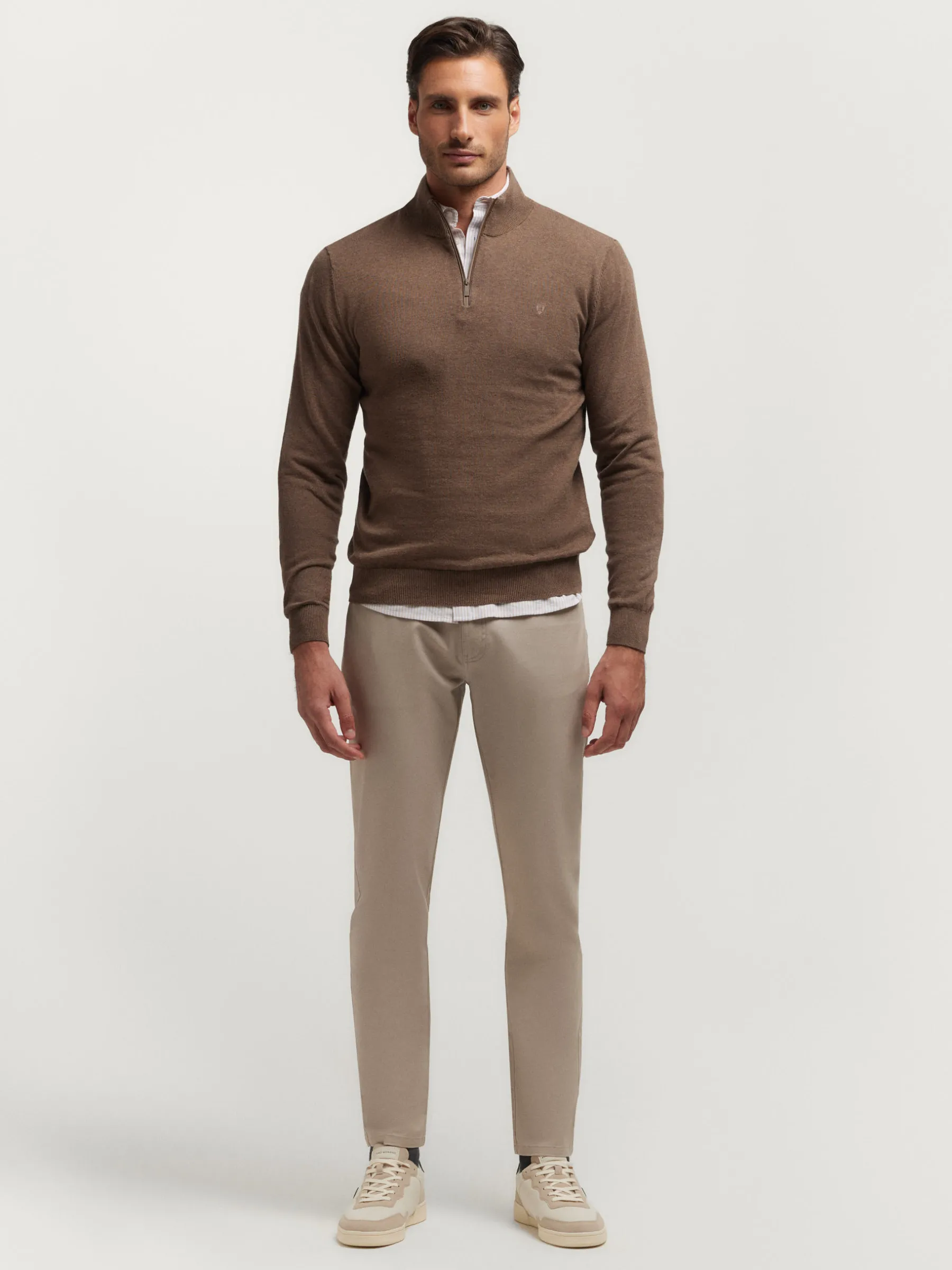 Discount JERSEY LORENZO MARRÓN Hombre Jerséis