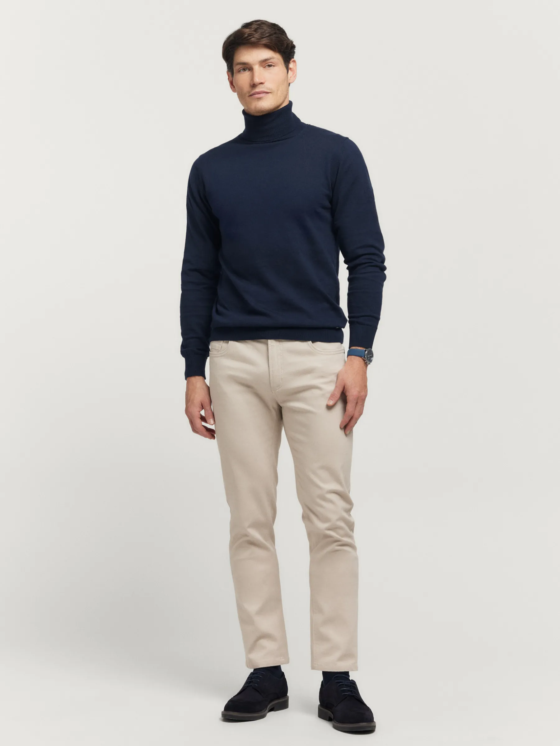 Fashion JERSEY ROLL COLLAR Hombre Jerséis