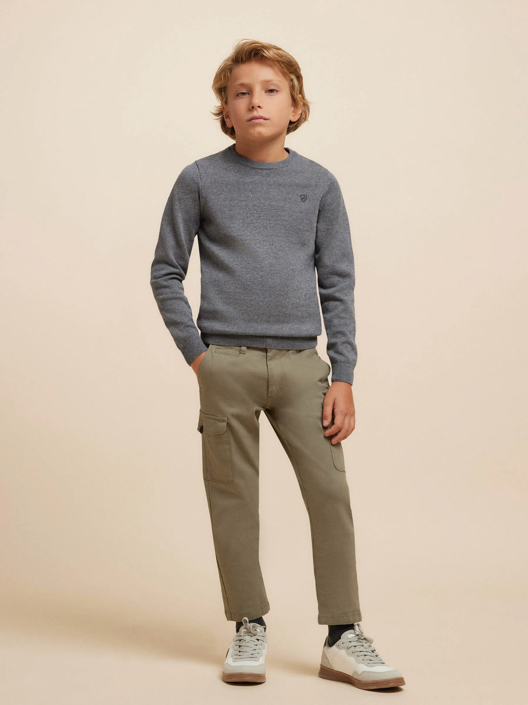 Best Sale JERSEY ROUND NECK KIDS Jerséis