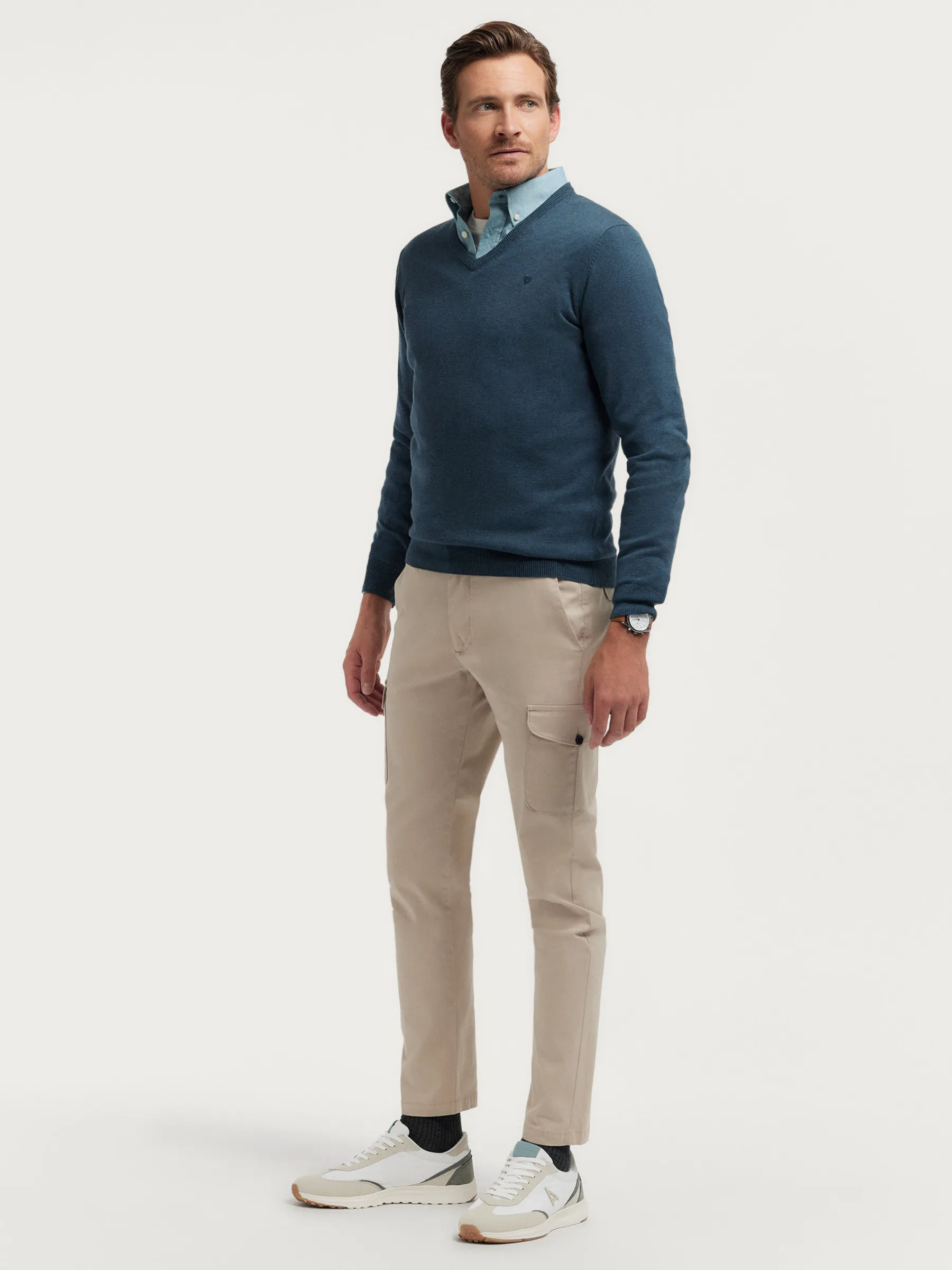 Sale JERSEY V-NECK TRENDY Hombre Jerséis