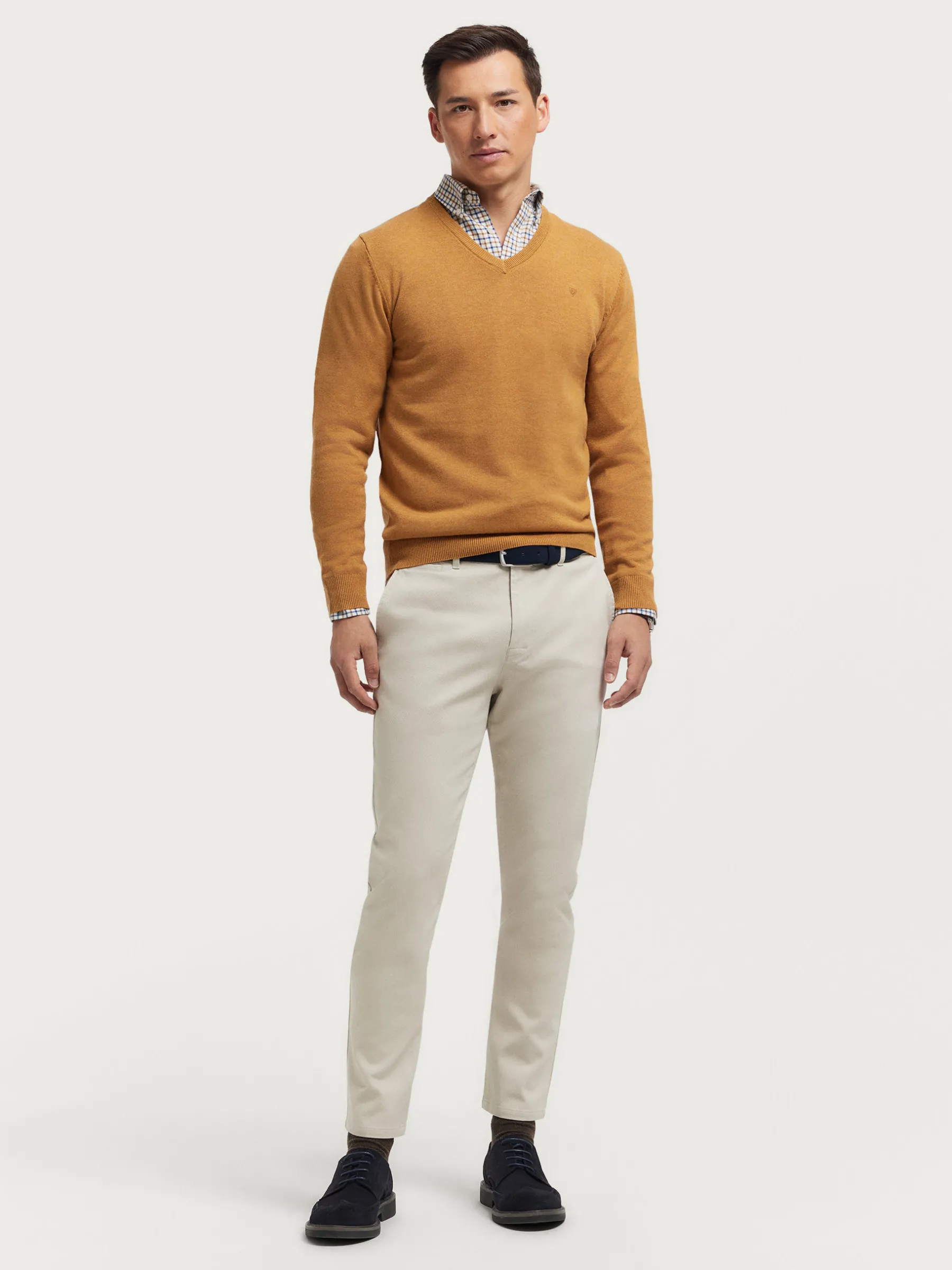 Discount JERSEY V-NECK TRENDY Hombre Jerséis