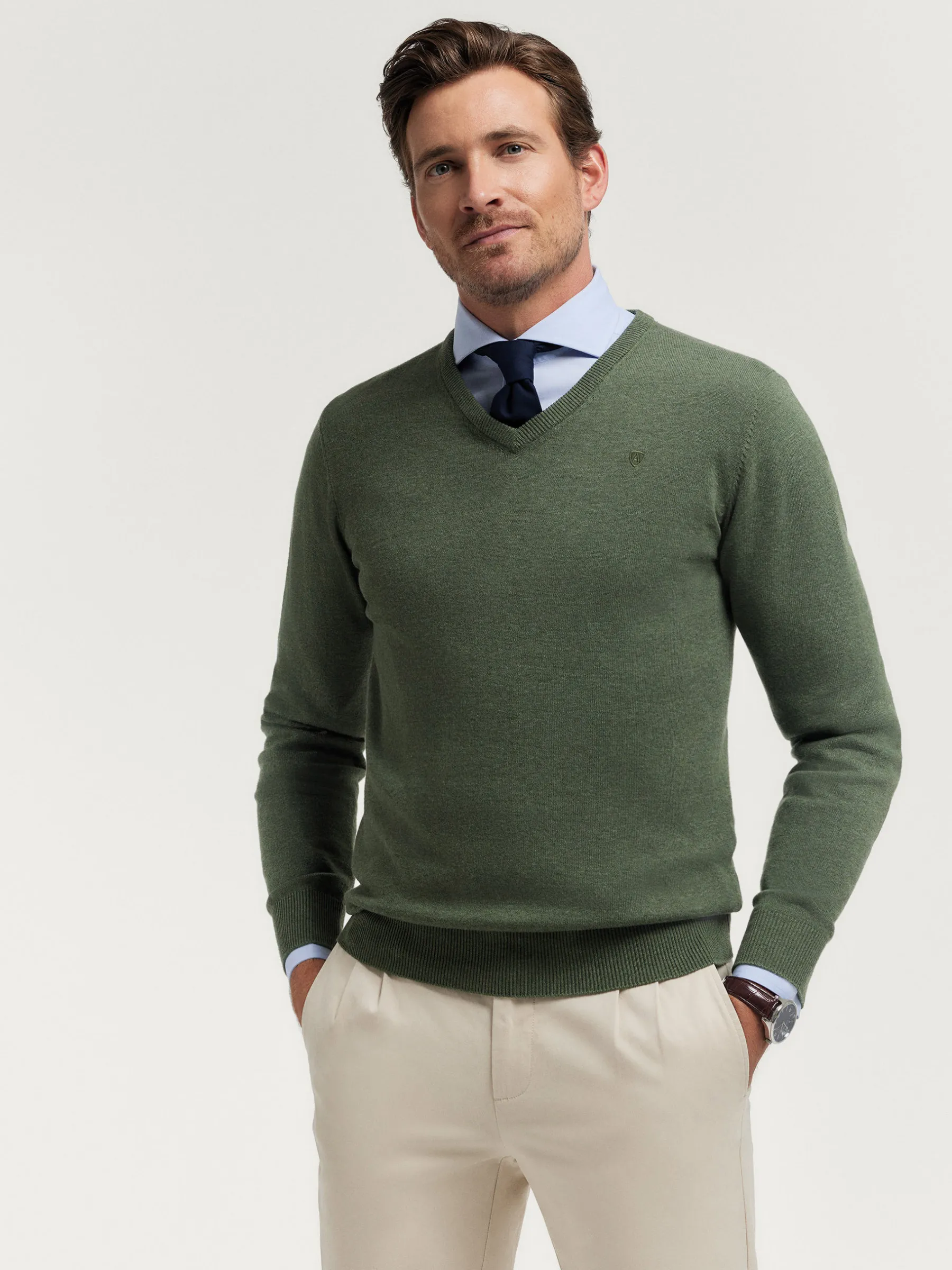 Sale JERSEY V-NECK TRENDY Hombre Jerséis