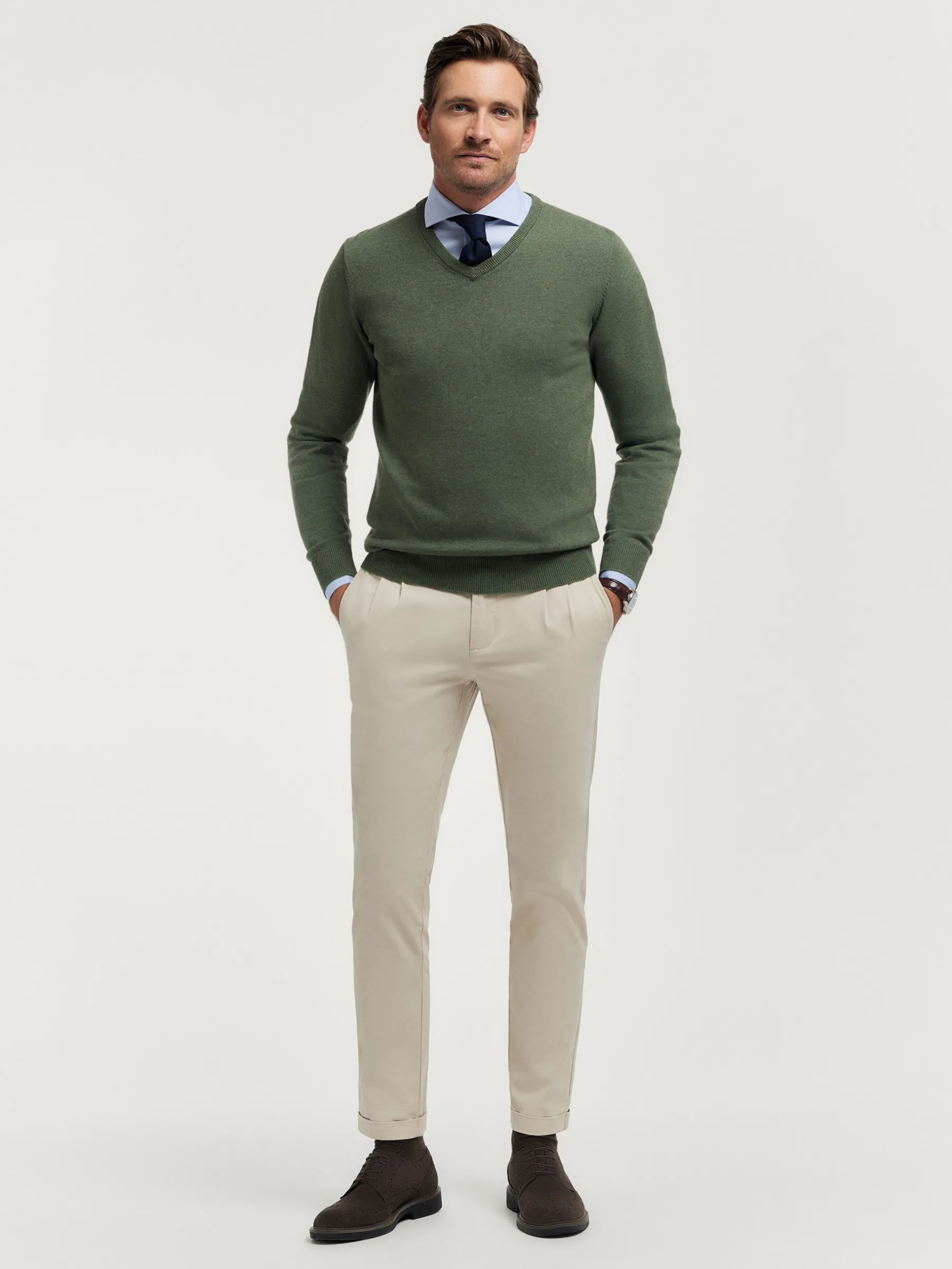 Sale JERSEY V-NECK TRENDY Hombre Jerséis