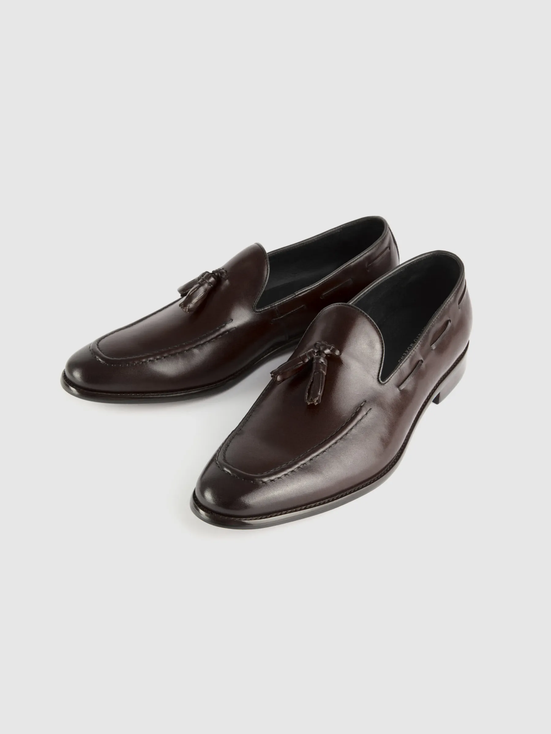 Cheap MOCASIN BORLAS MARRÓN Hombre Vestir
