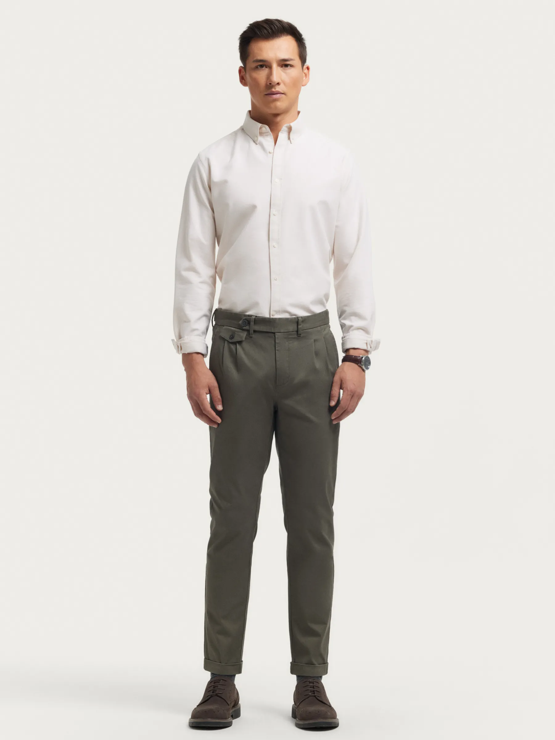Clearance PANTALON CARROT Hombre Chino