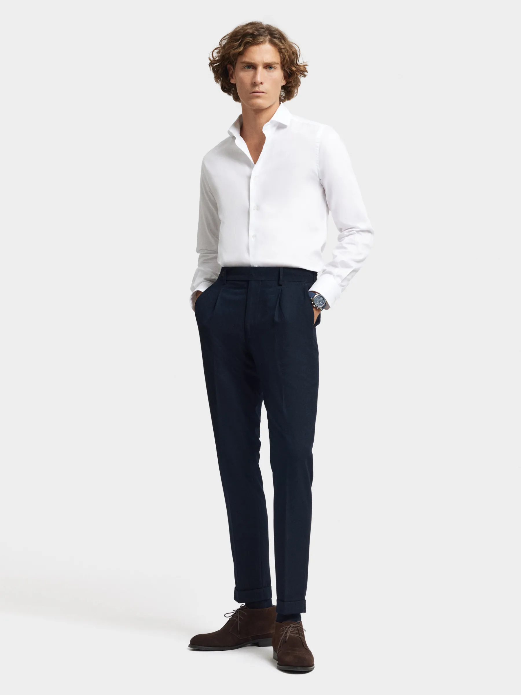Clearance PANTALON CLASSIC TWILL Hombre Trajes | Trajes