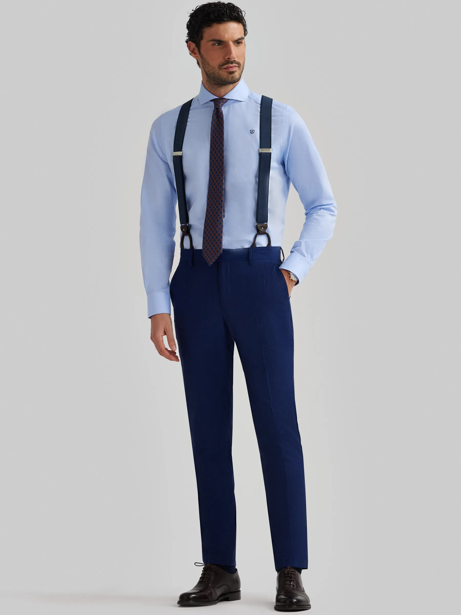 Discount PANTALON GALES SLIM Hombre Trajes | Trajes