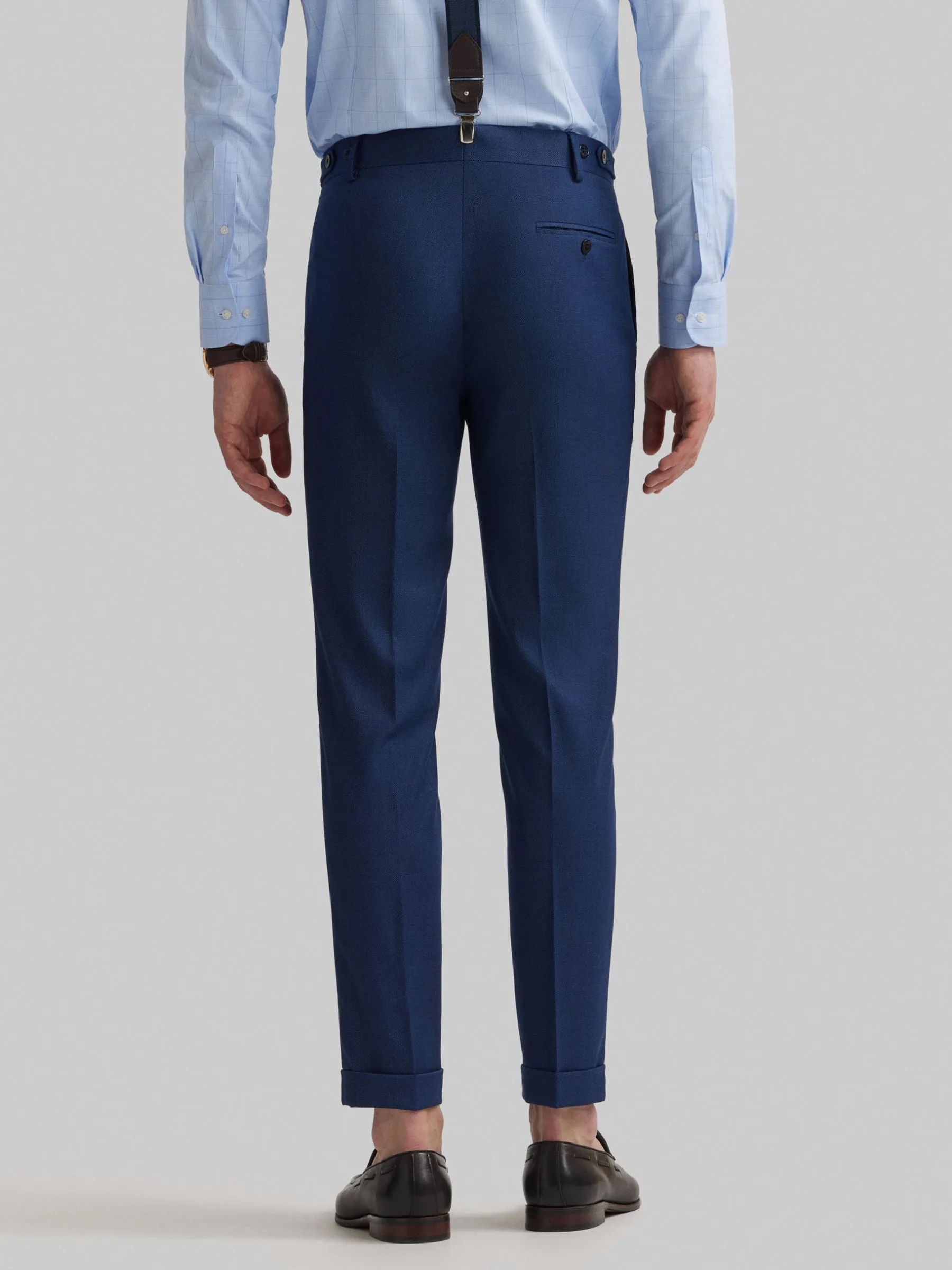 Sale PANTALON NAPOLI MICROBIRD Hombre Trajes | Trajes