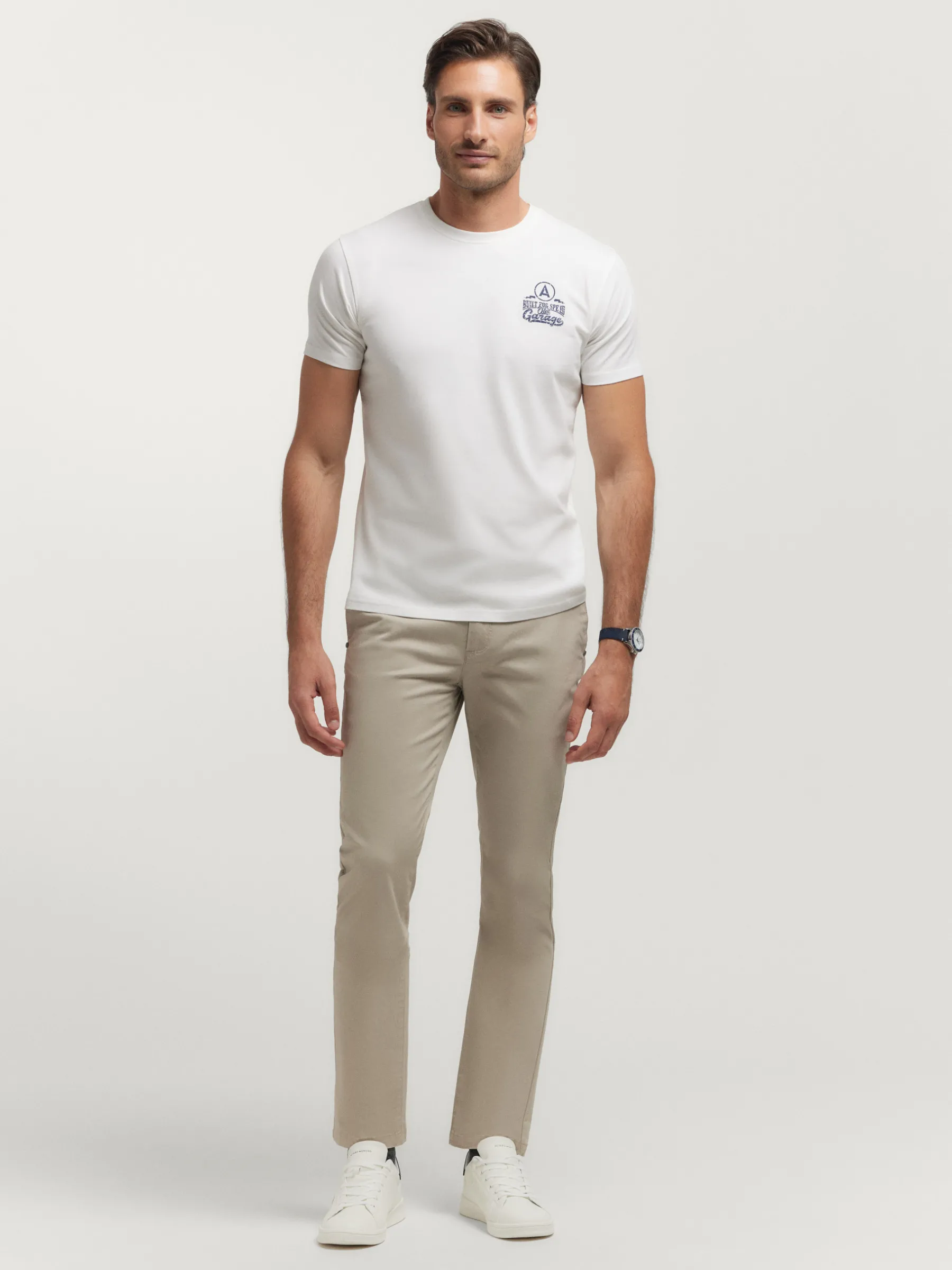 Fashion PANTALON SLOT Hombre Chino
