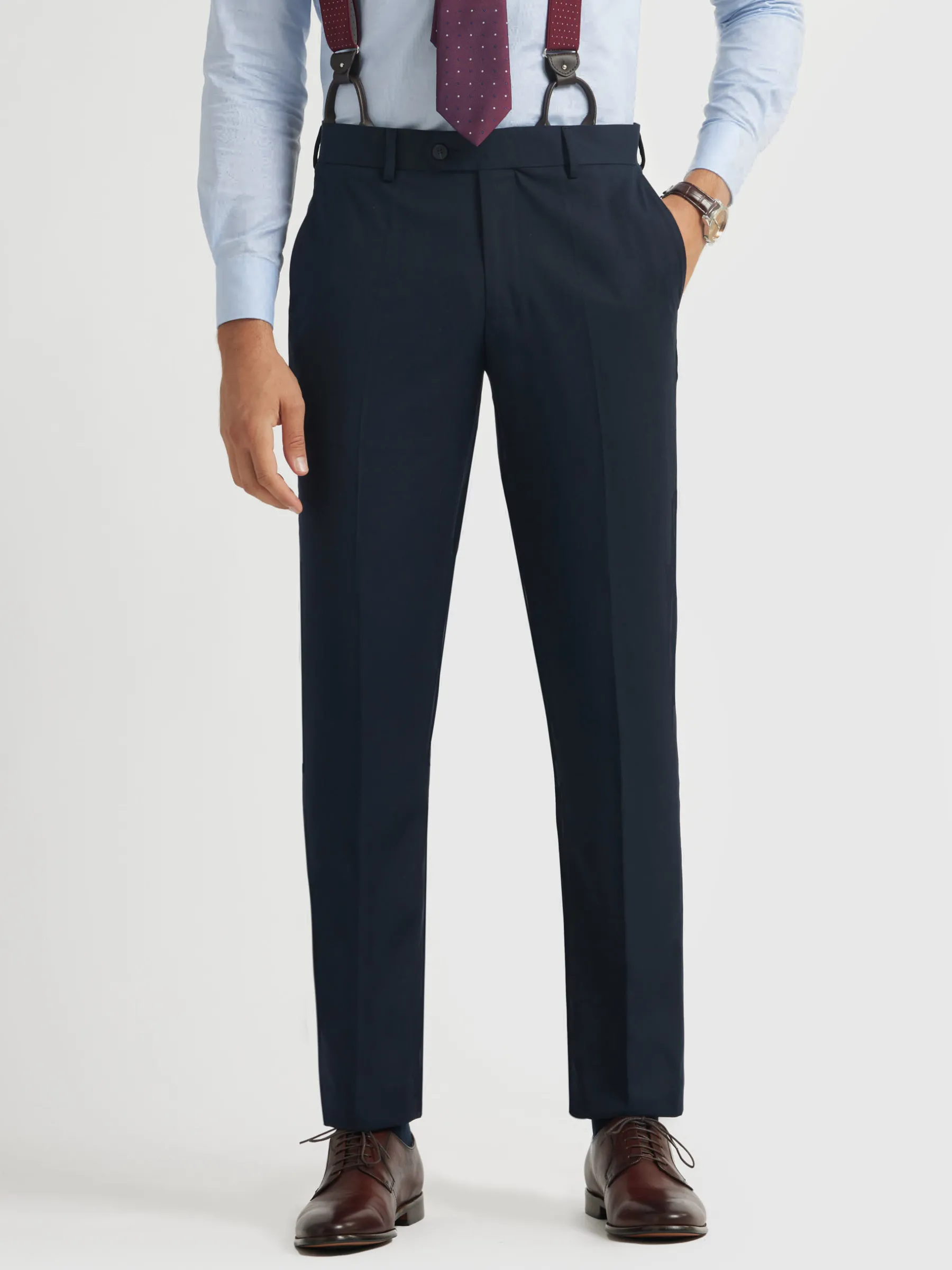 Flash Sale PANTALON TWILL CRUZADO Hombre Trajes | Trajes