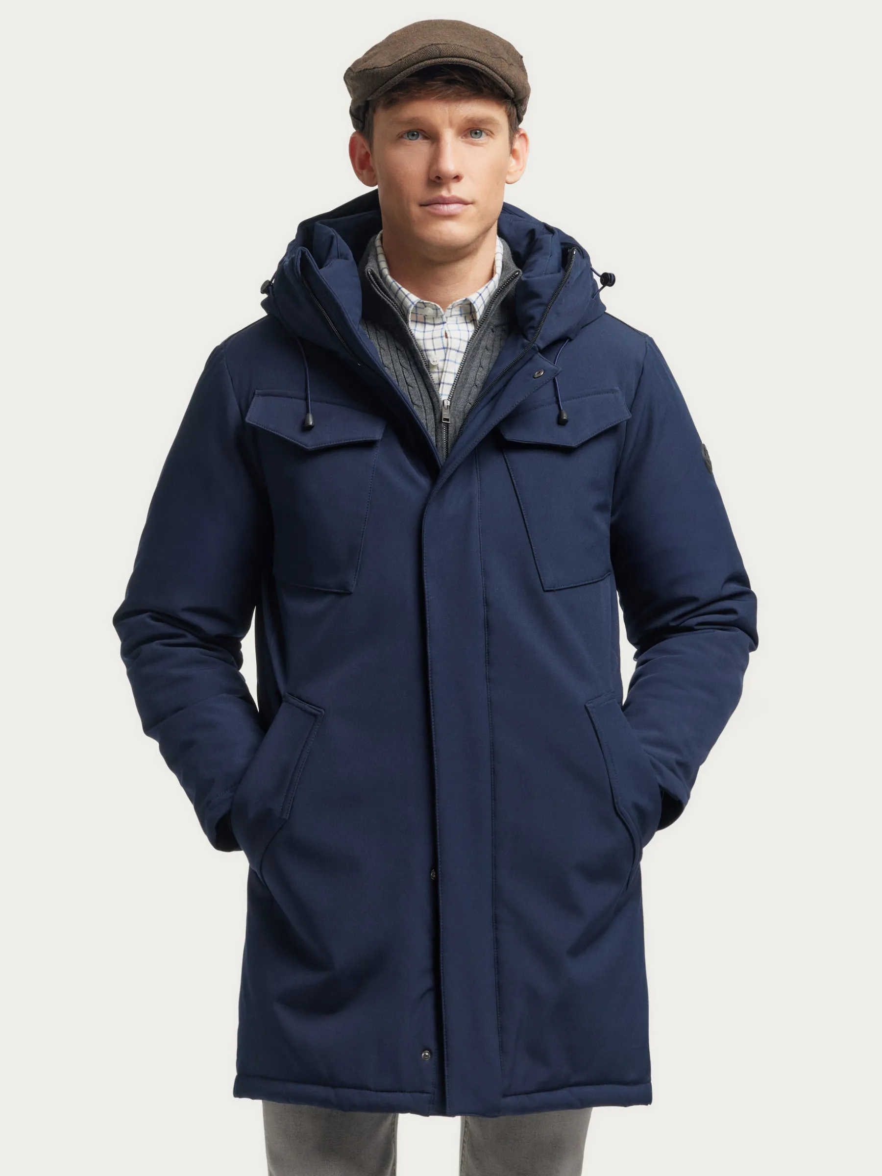 New PARKA BORGIA Hombre Cazadoras Y Parkas