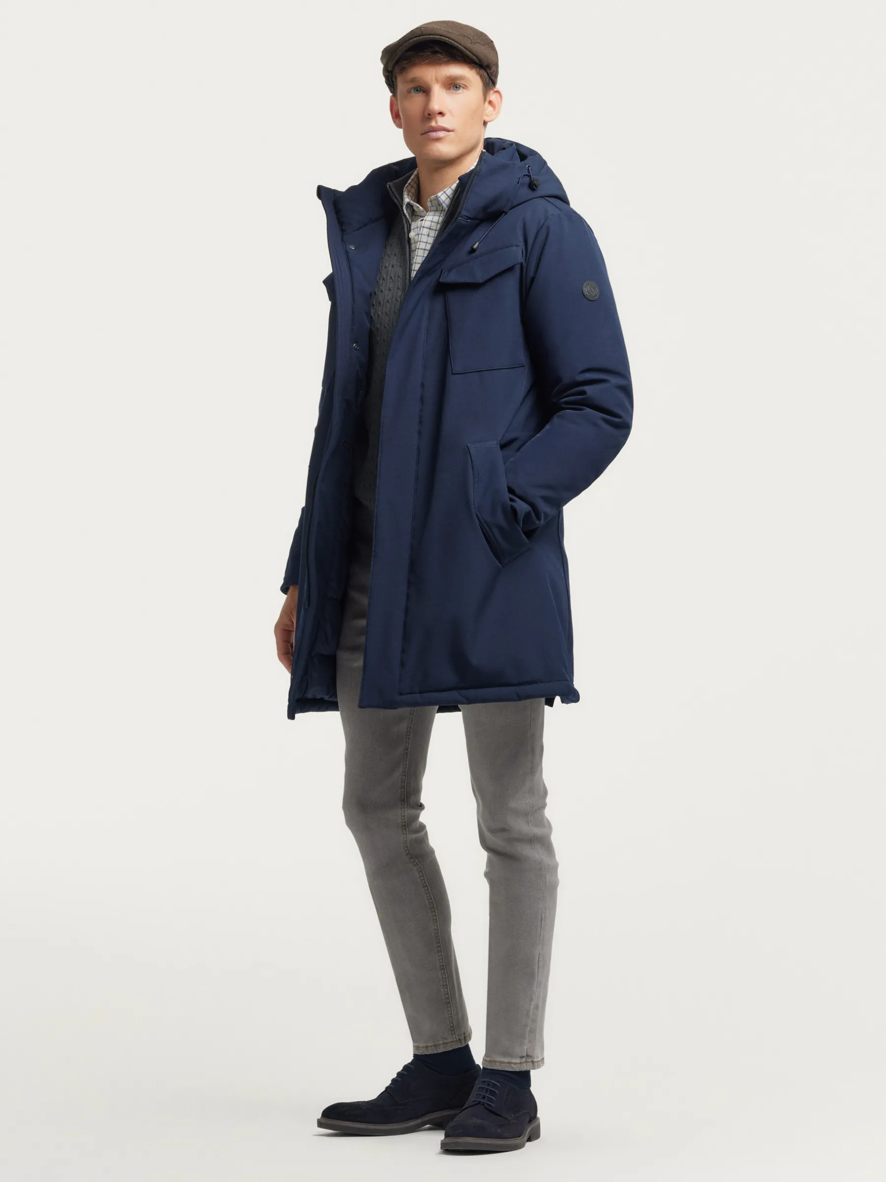 New PARKA BORGIA Hombre Cazadoras Y Parkas