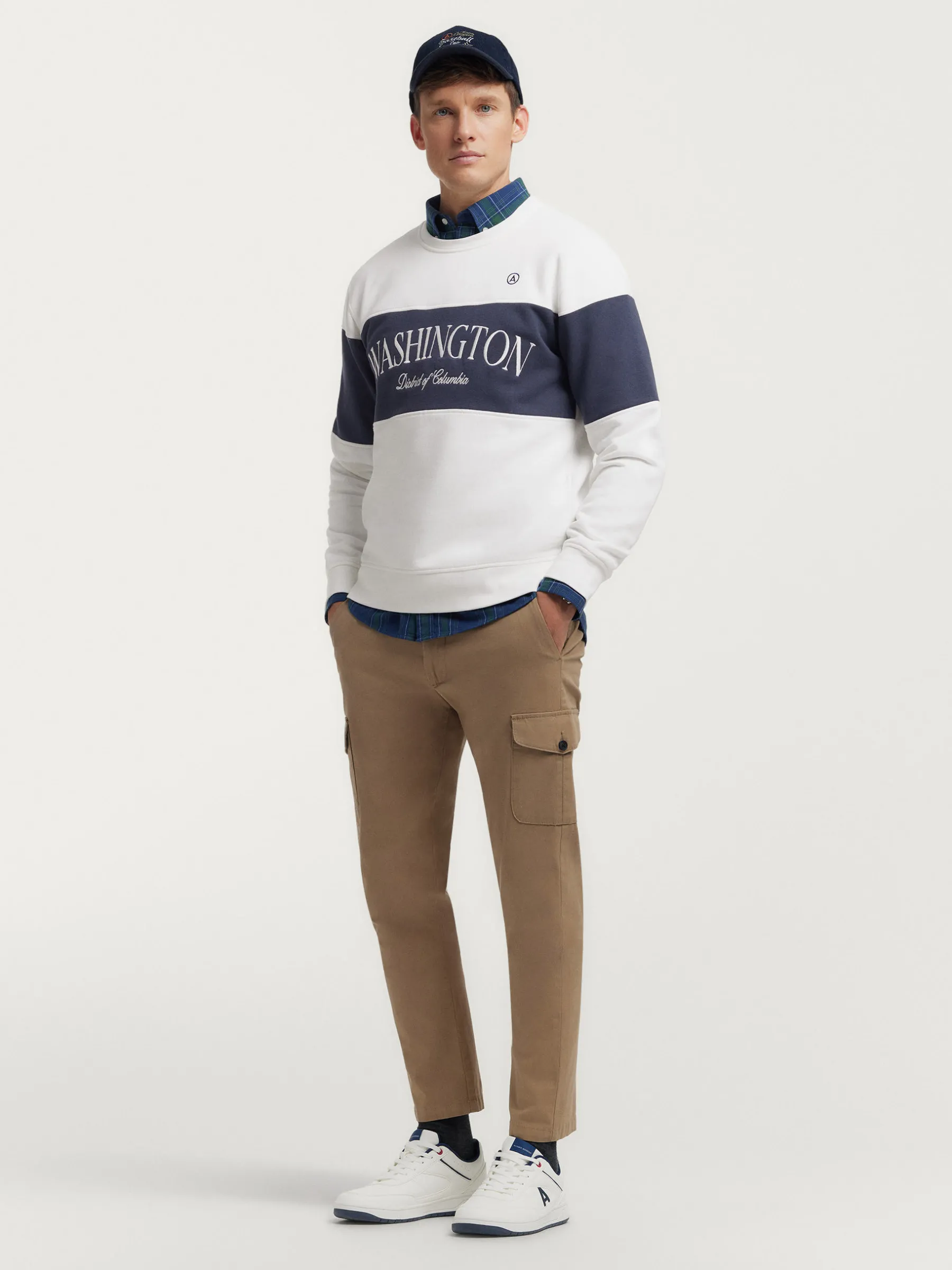 Cheap SUDADERA WASHINGTON Hombre Sudaderas
